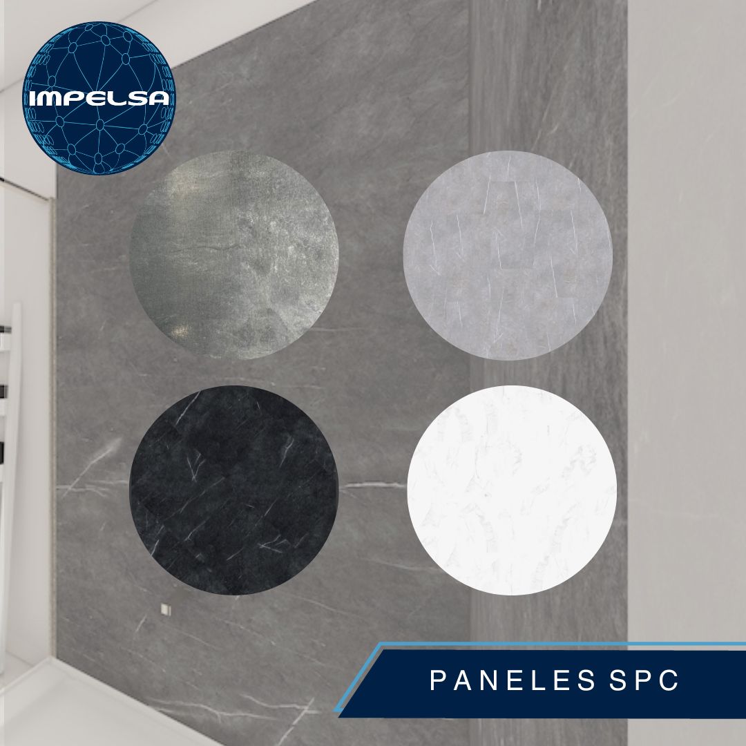 Impelsa - Paneles de SPC Revestimiento de muros con...