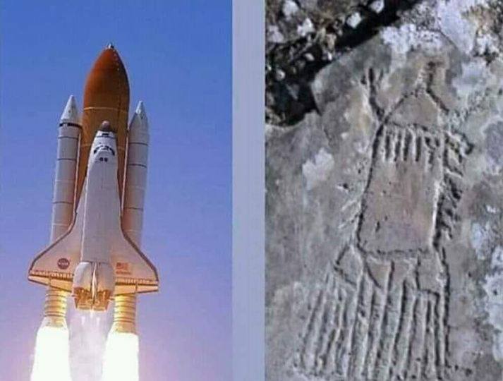 Ancient - Interesting similarities between the NASA space shuttle and ...