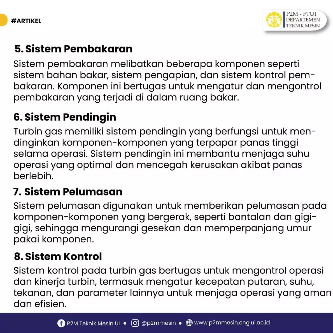 8 Komponen yang Terdapat pada Turbin... - P2M Teknik Mesin UI