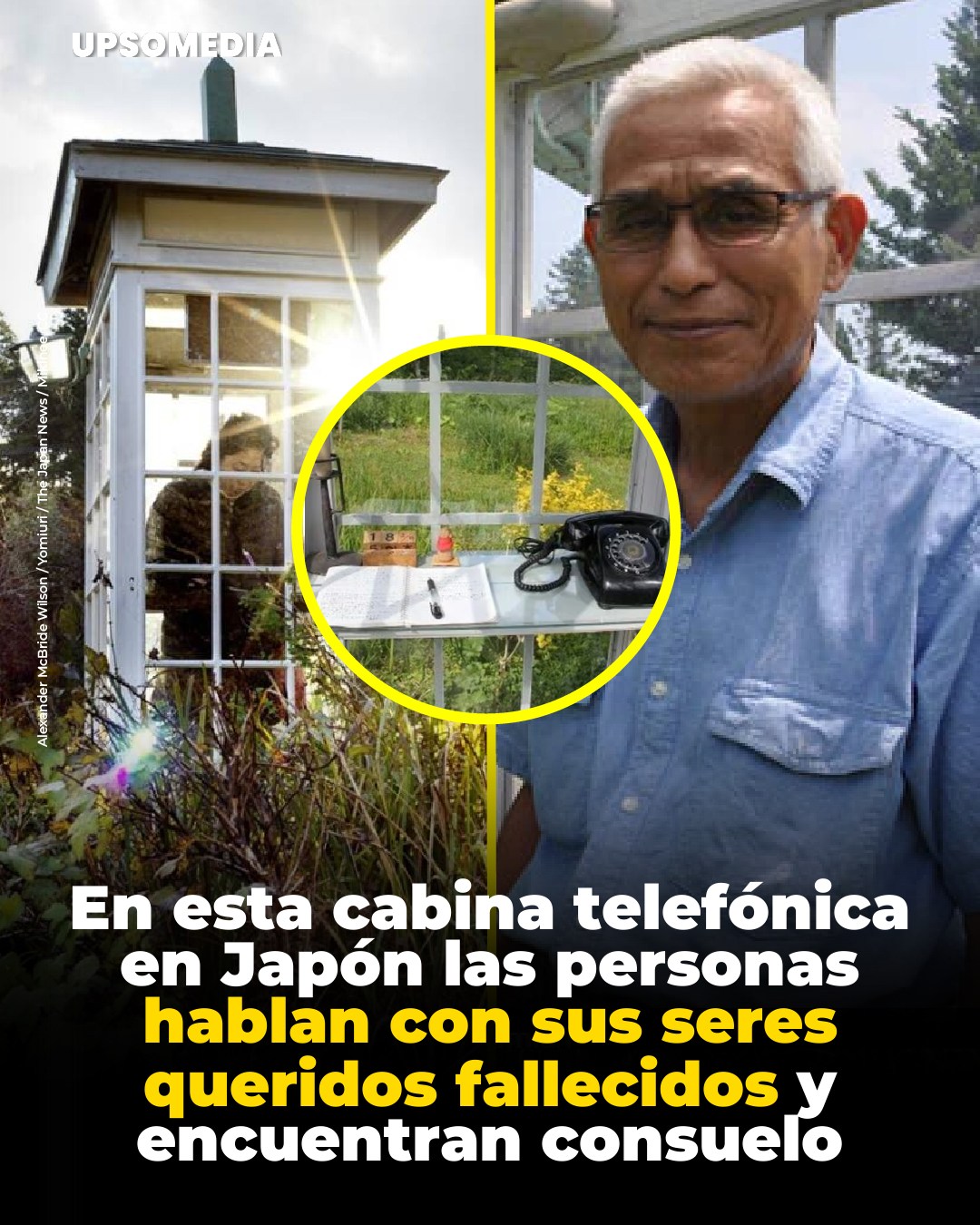Juego - En el pueblo costero de Ōtsuchi en Japón, una cabina telefónica ...