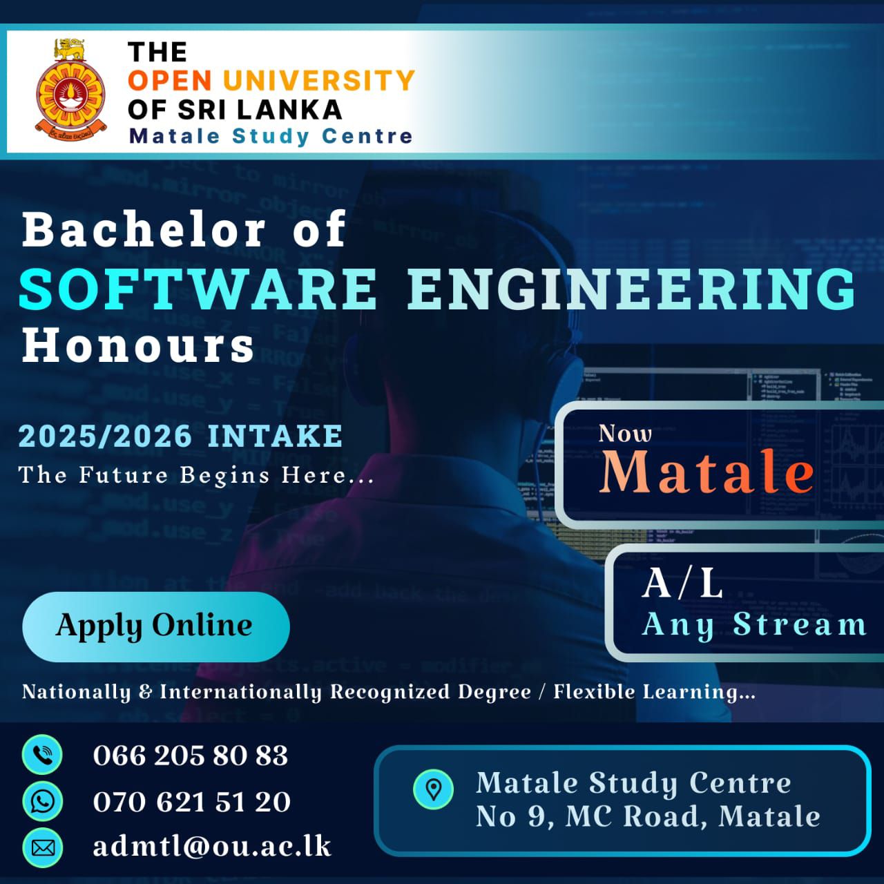Matale Study Center, The Open University of Sri Lanka | Matale
