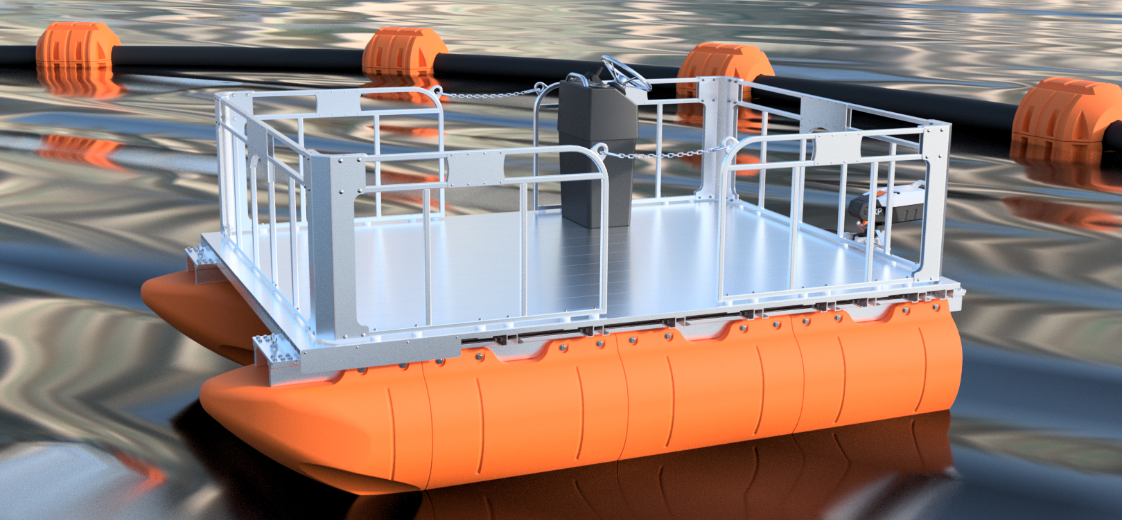 Plastic Pontoon Boat Kit