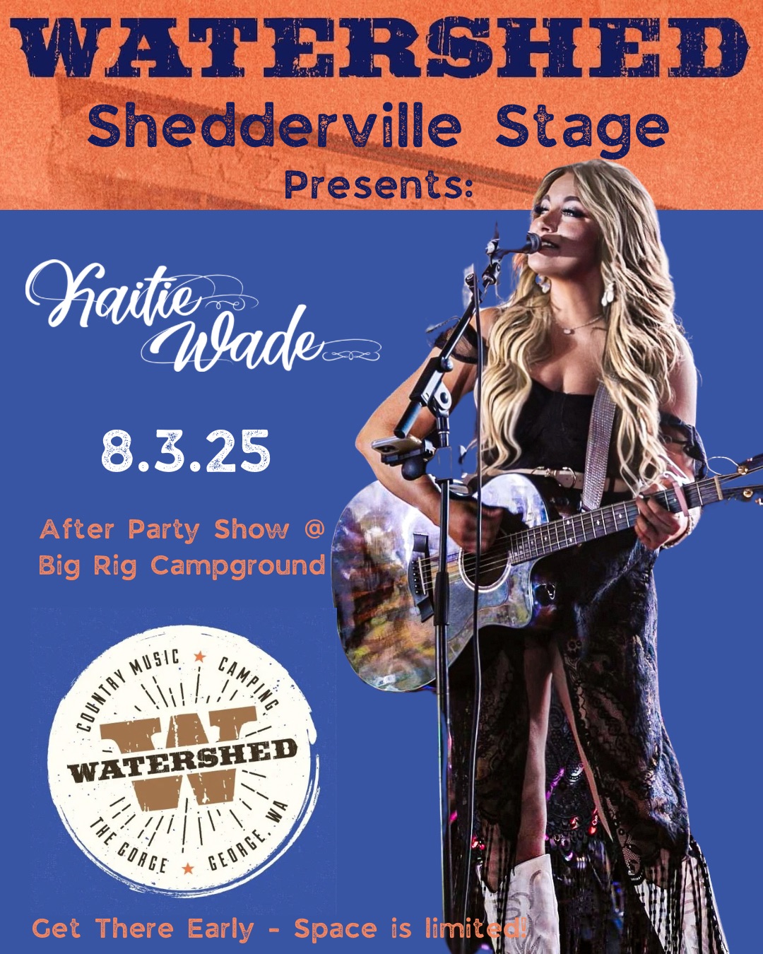 Watershed Festival - Shedderville Stage - Kaitie Wade Band