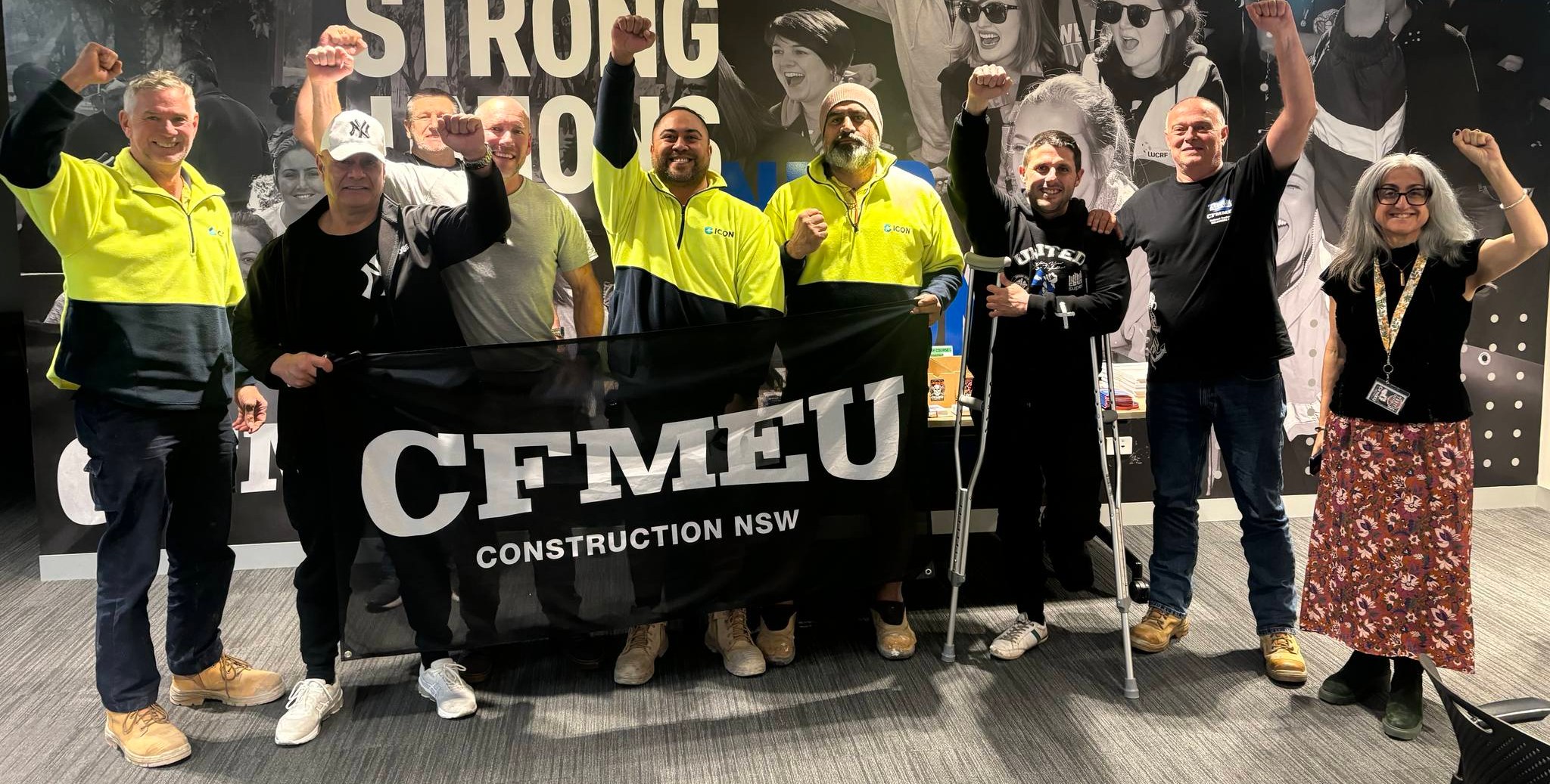 Congratulations to the... - CFMEU Construction & General NSW