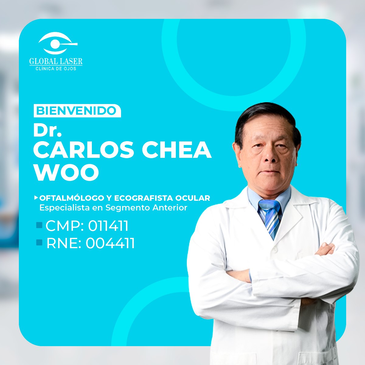 𝐄𝐱𝐩𝐞𝐫𝐢𝐞𝐧𝐜𝐢𝐚 𝐲... - Clínica de Ojos Global Laser | Facebook