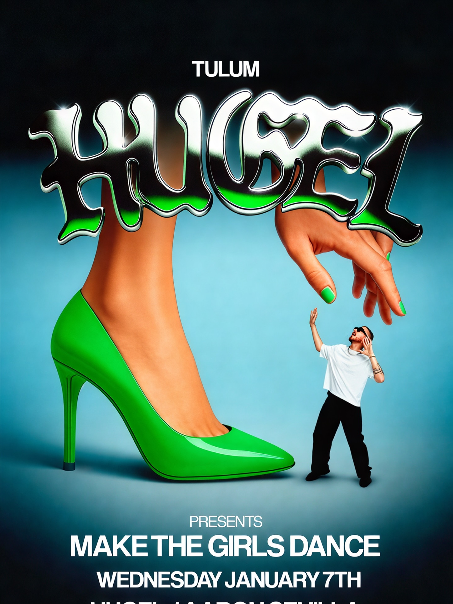 Tulum.party - 👠 HUGEL | MAKE THE GIRLS DANCE 🌴 Tulum, Mexico 🌿 Papaya ...