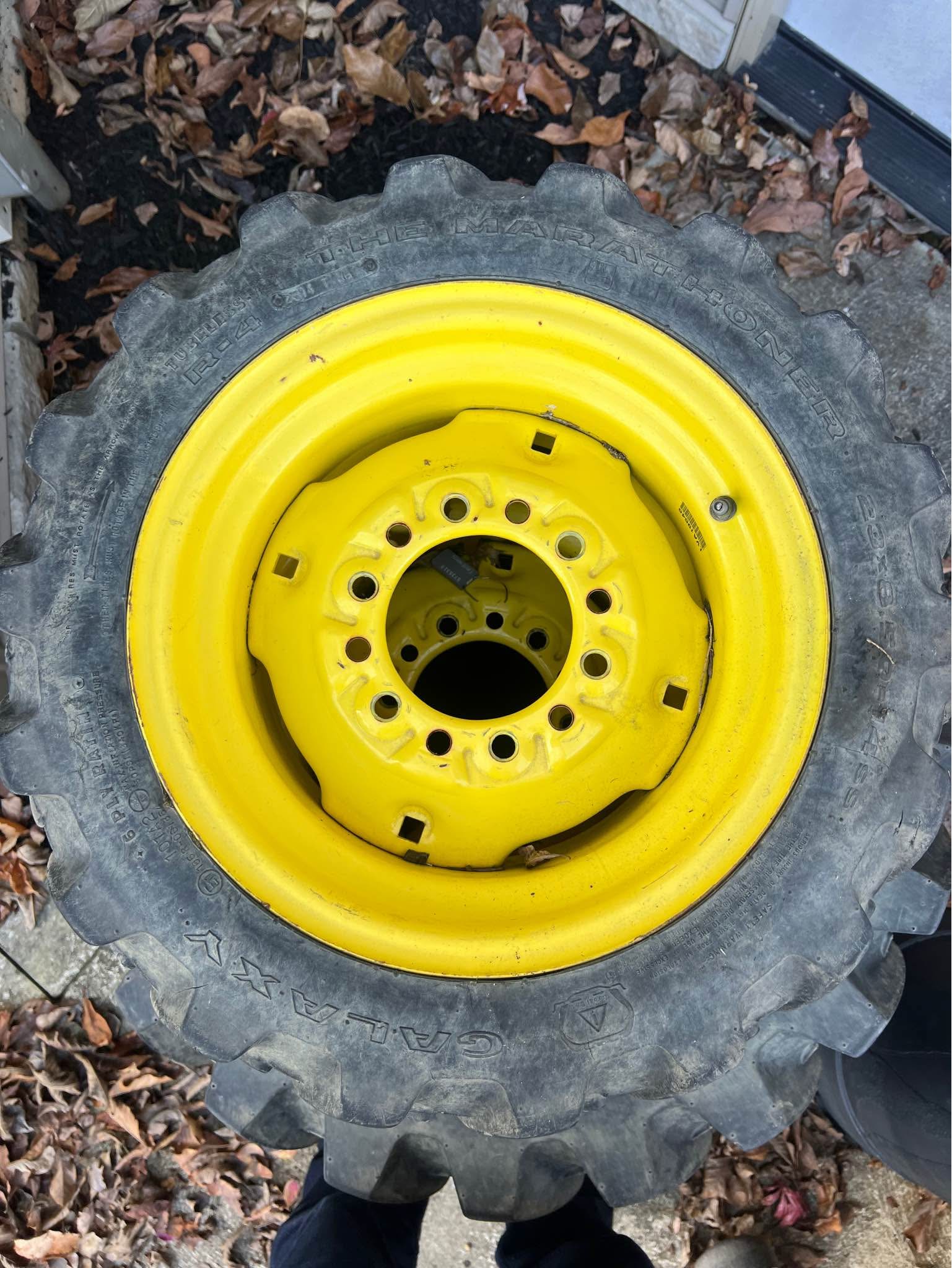 John Deere 2038R R4 tires full set - Car Wheels, Tires & Parts - Canal ...