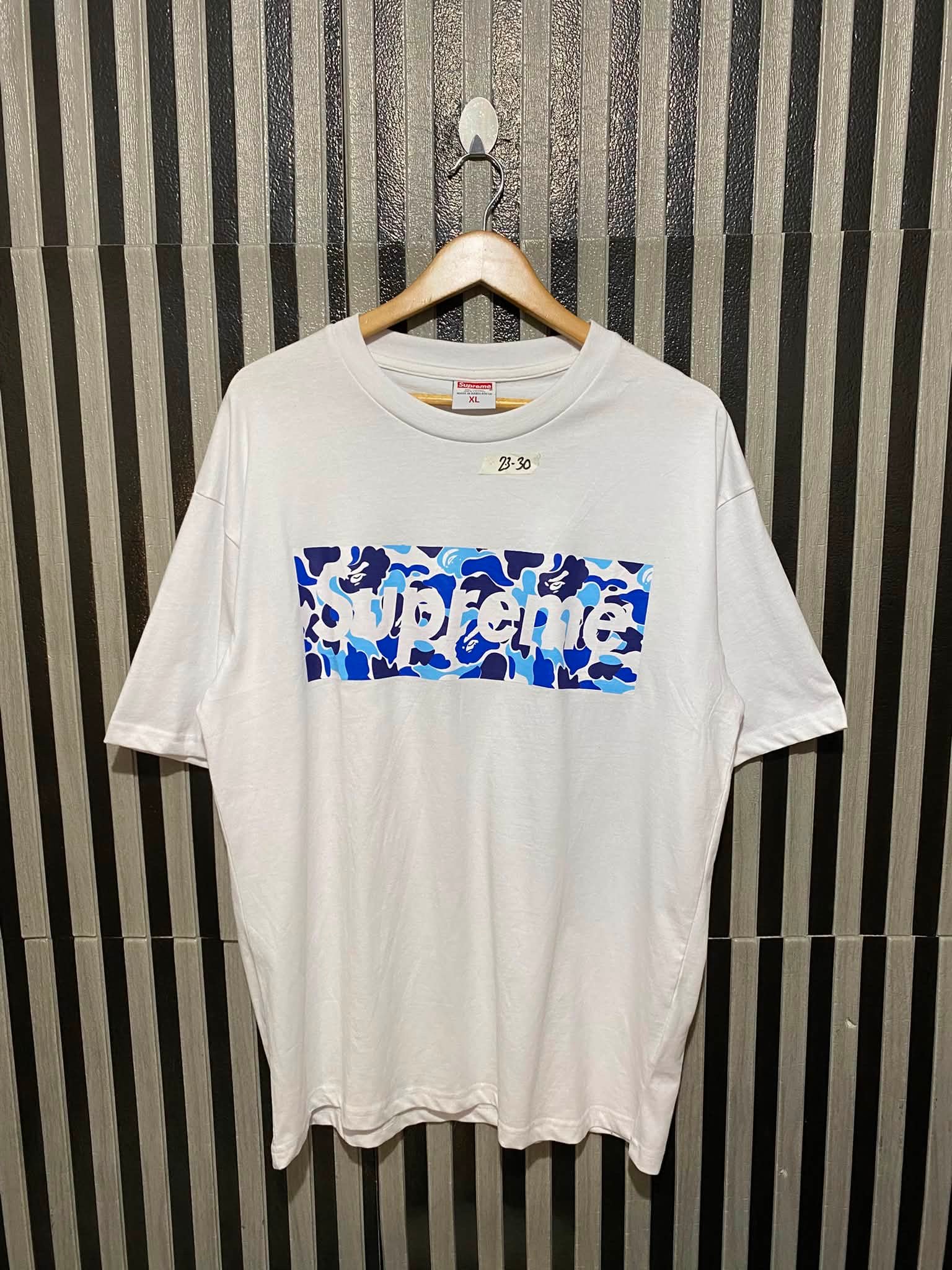 Nostalgic - ? SUPREME X BAPE ? •23 x 30 XL •COLOR RATE : 9.5 