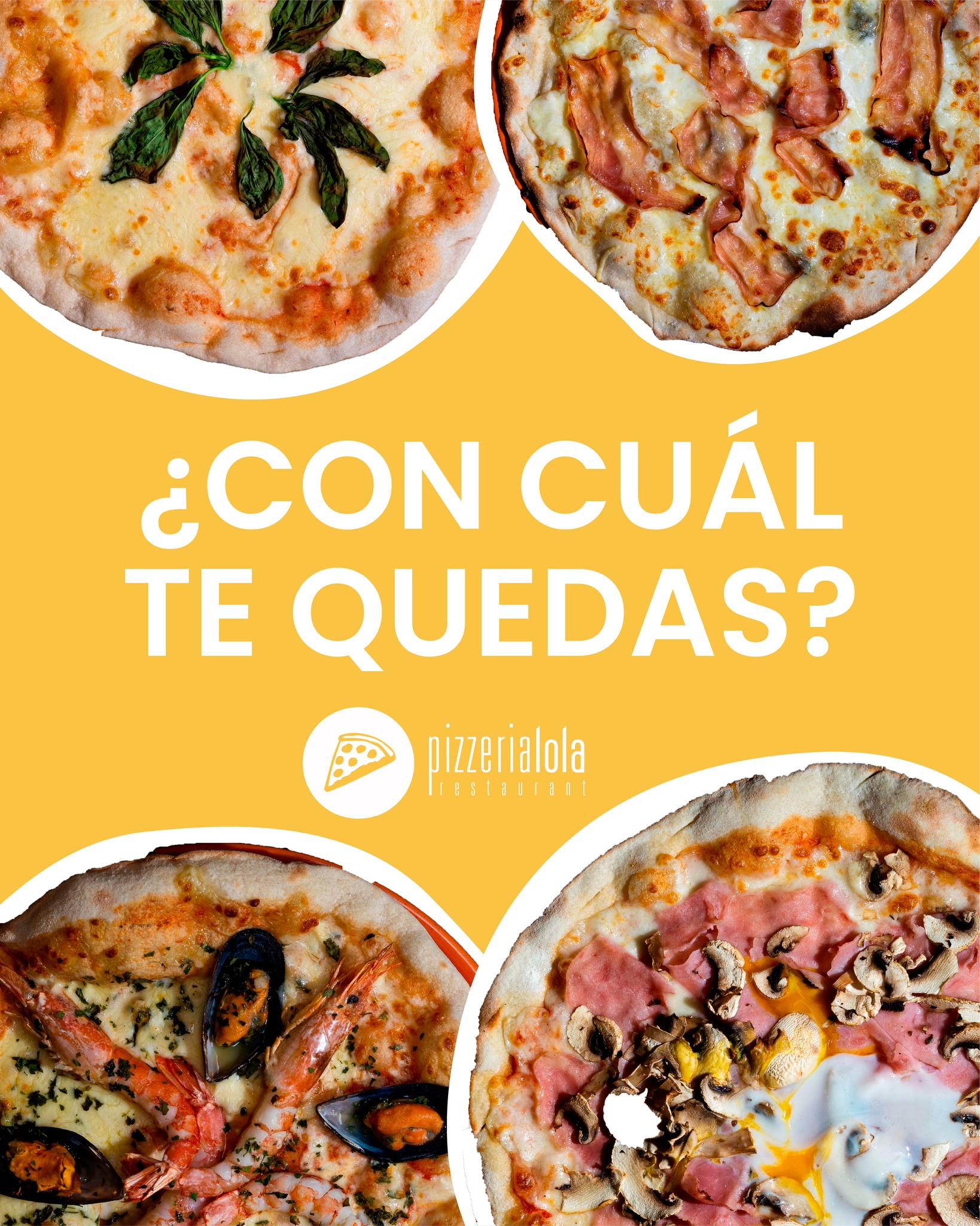 🍕 Con masa fina, ingredientes de... - Pizzeria Lola Morella | Facebook
