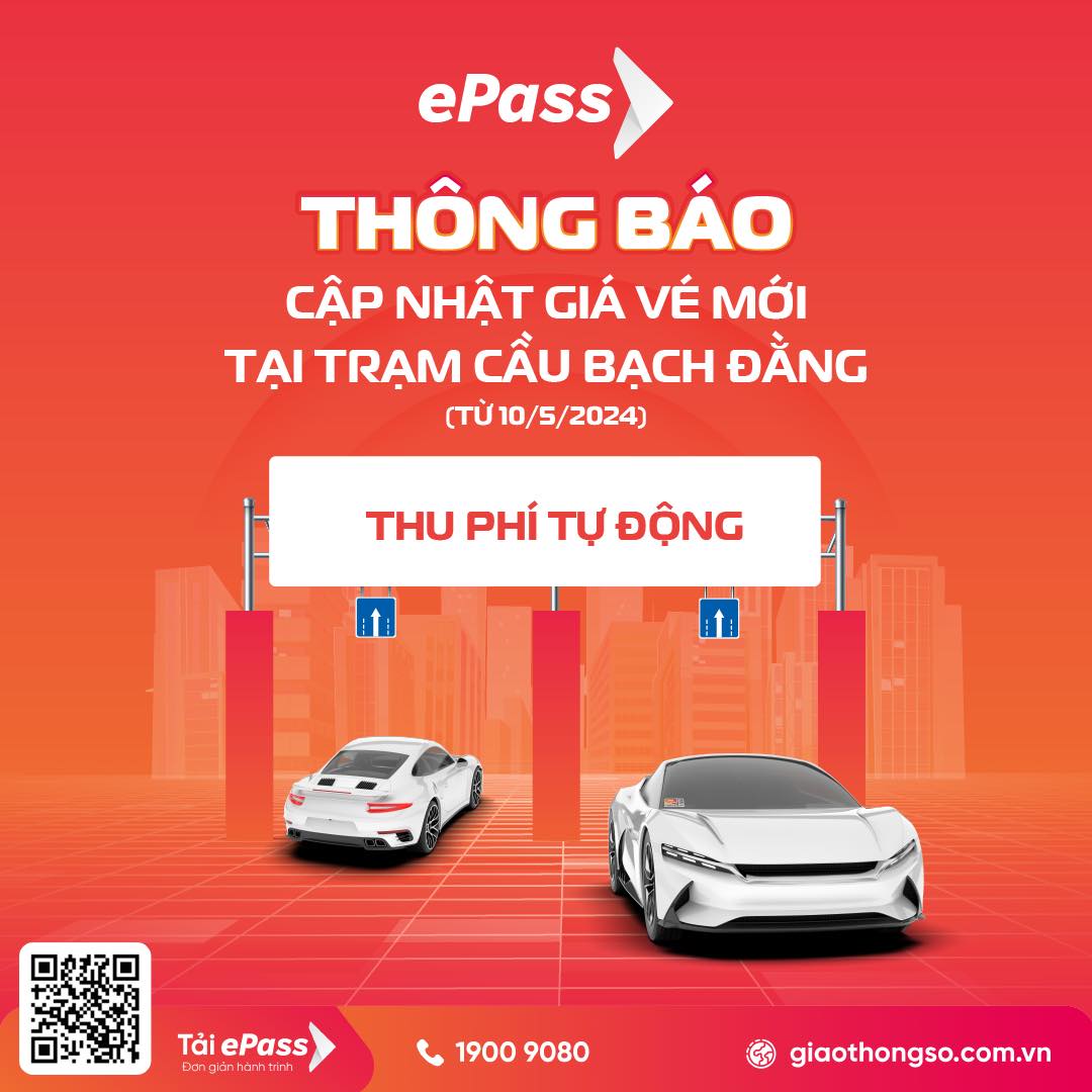 ePass - 🔔EPASS THÔNG BÁO: CẬP NHẬT GIÁ VÉ MỚI TRẠM BẠCH... | Facebook