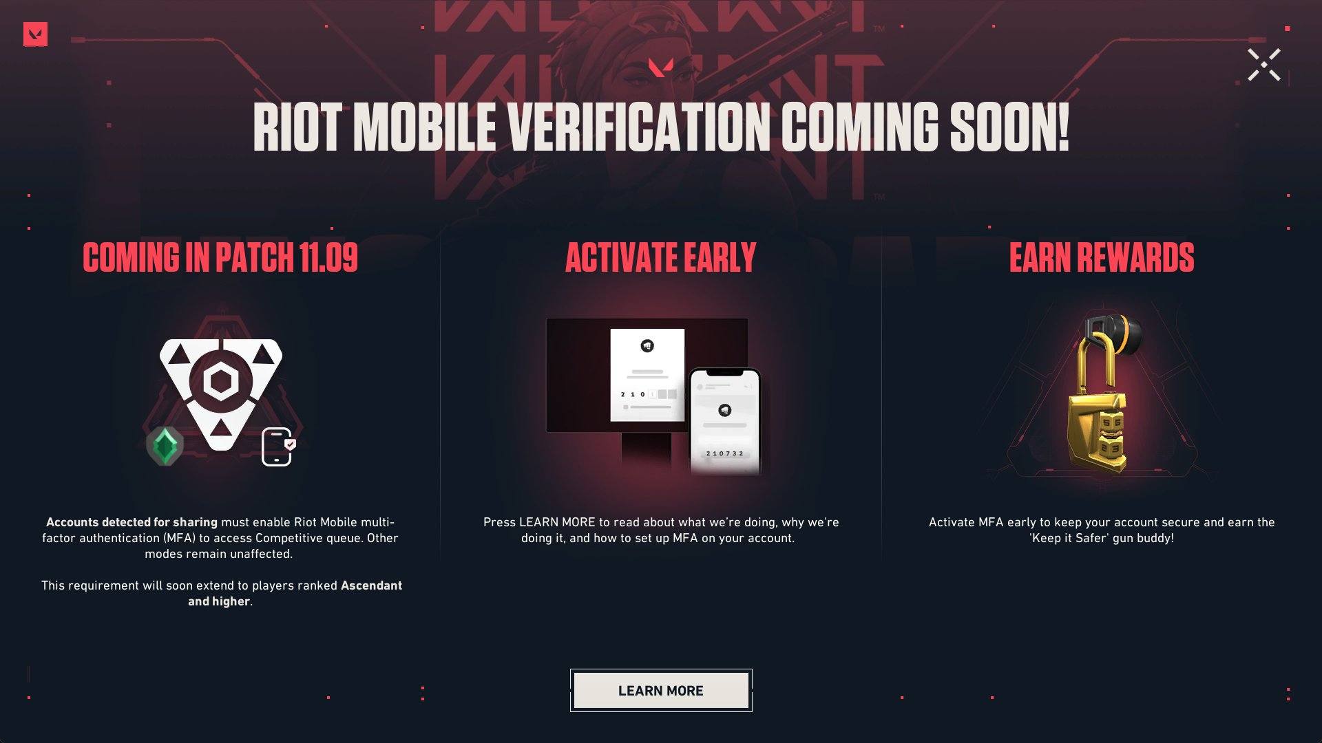 Jovxinho - REMINDER: Riot Mobile Verfication will soon be enforced to ...