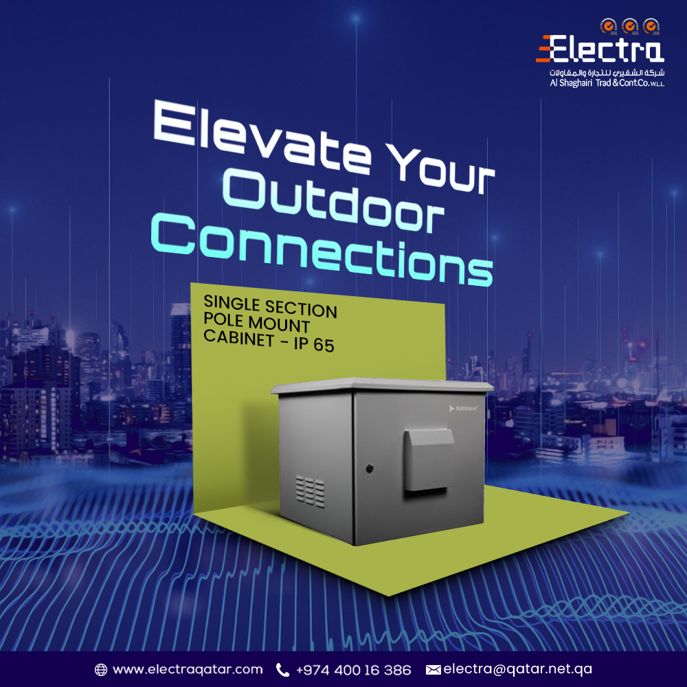 Electra - Introducing Electra's Single Section Pole Mount Cabinet - IP ...
