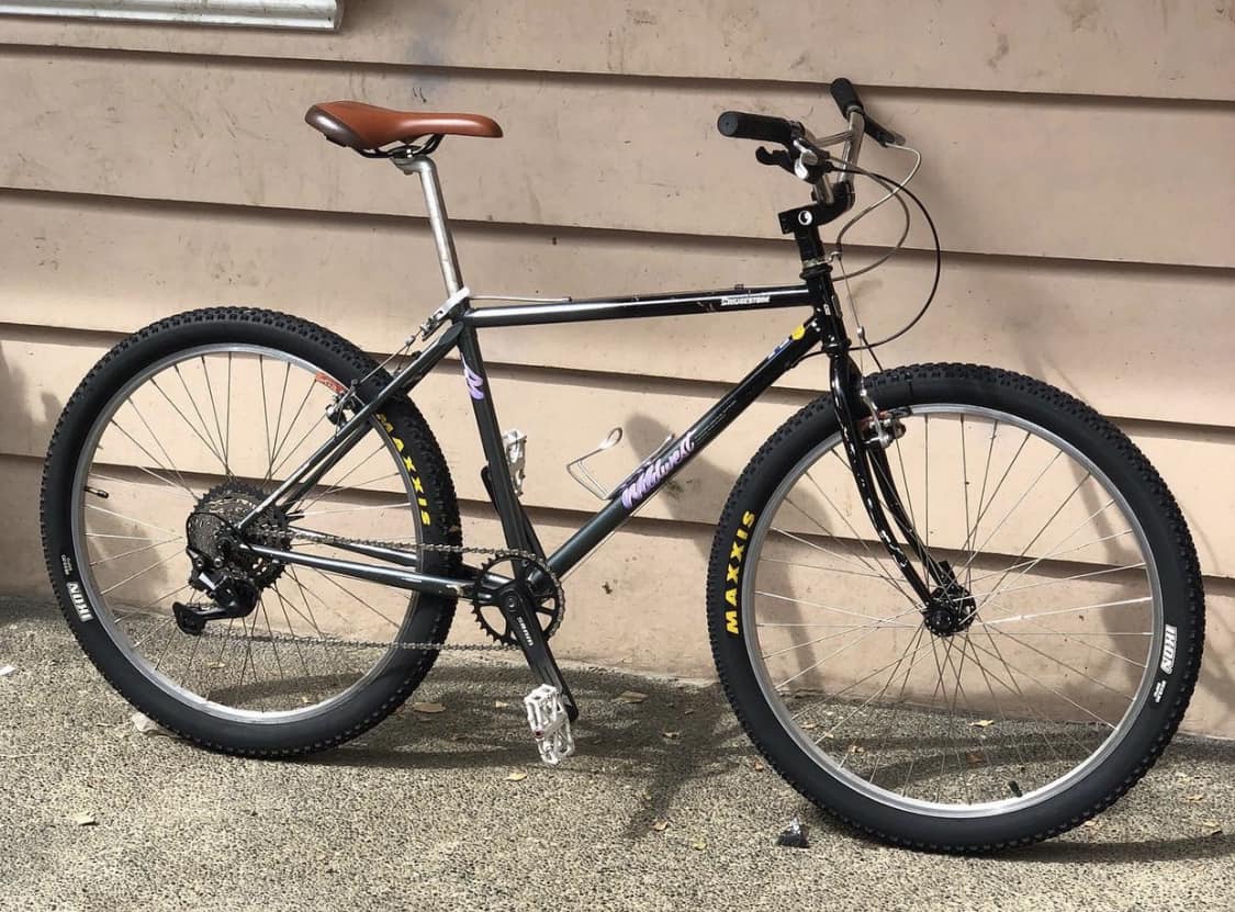 BRIDGESTONE WildWest 91年 Old MTB What year was the Bridgestone Wild West bike released?