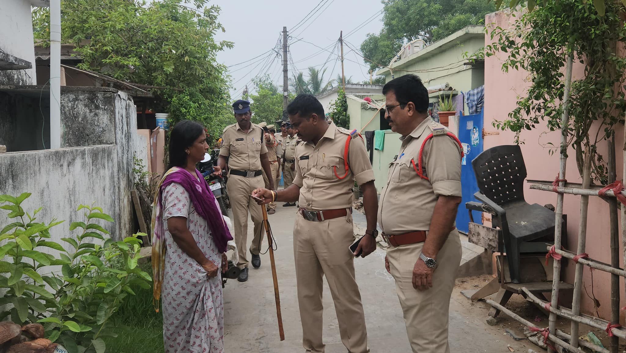 Akula Raghu, Inspector of police