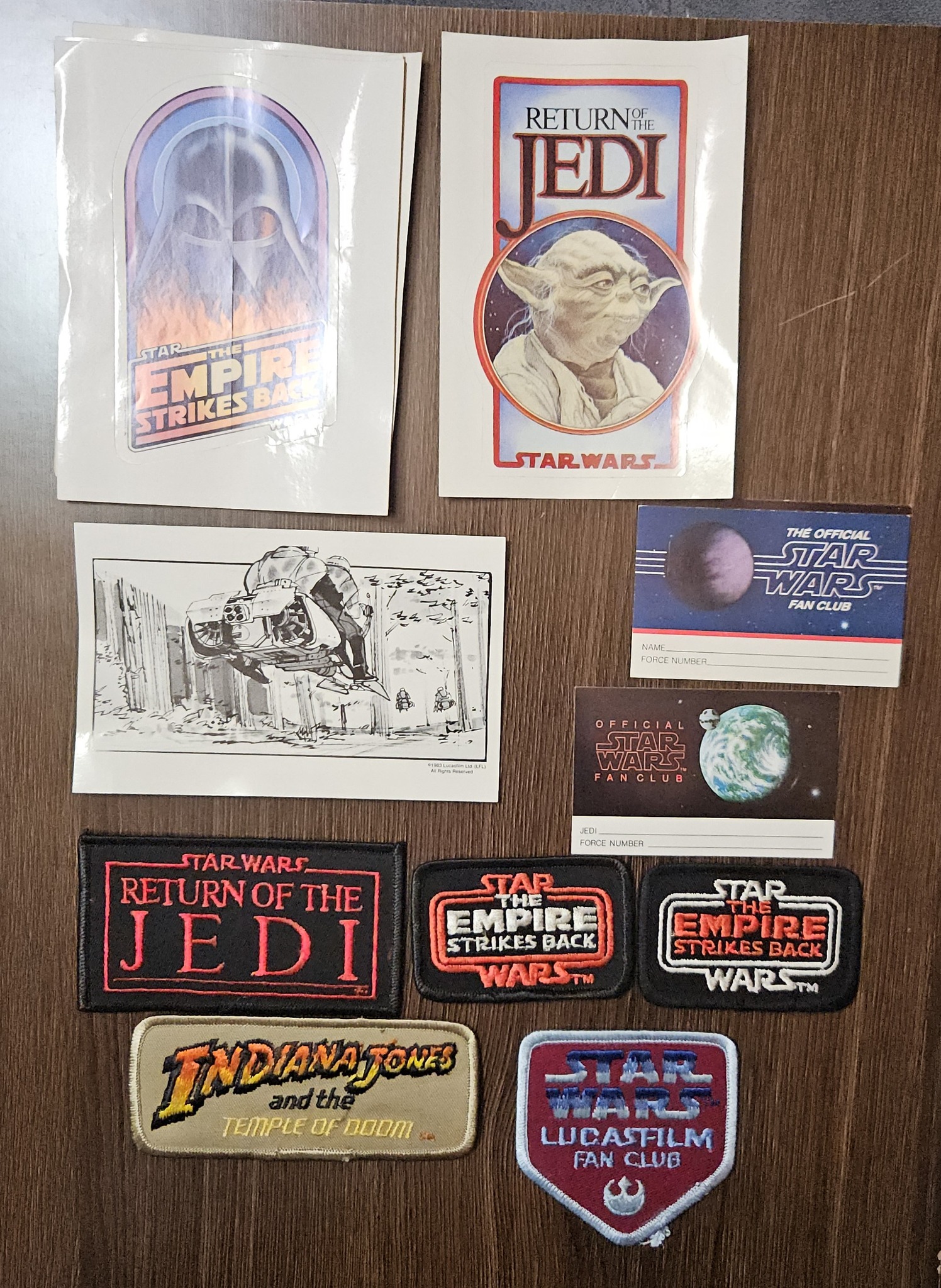 Vintage Star Wars fan club newsletter Bantha Tracks