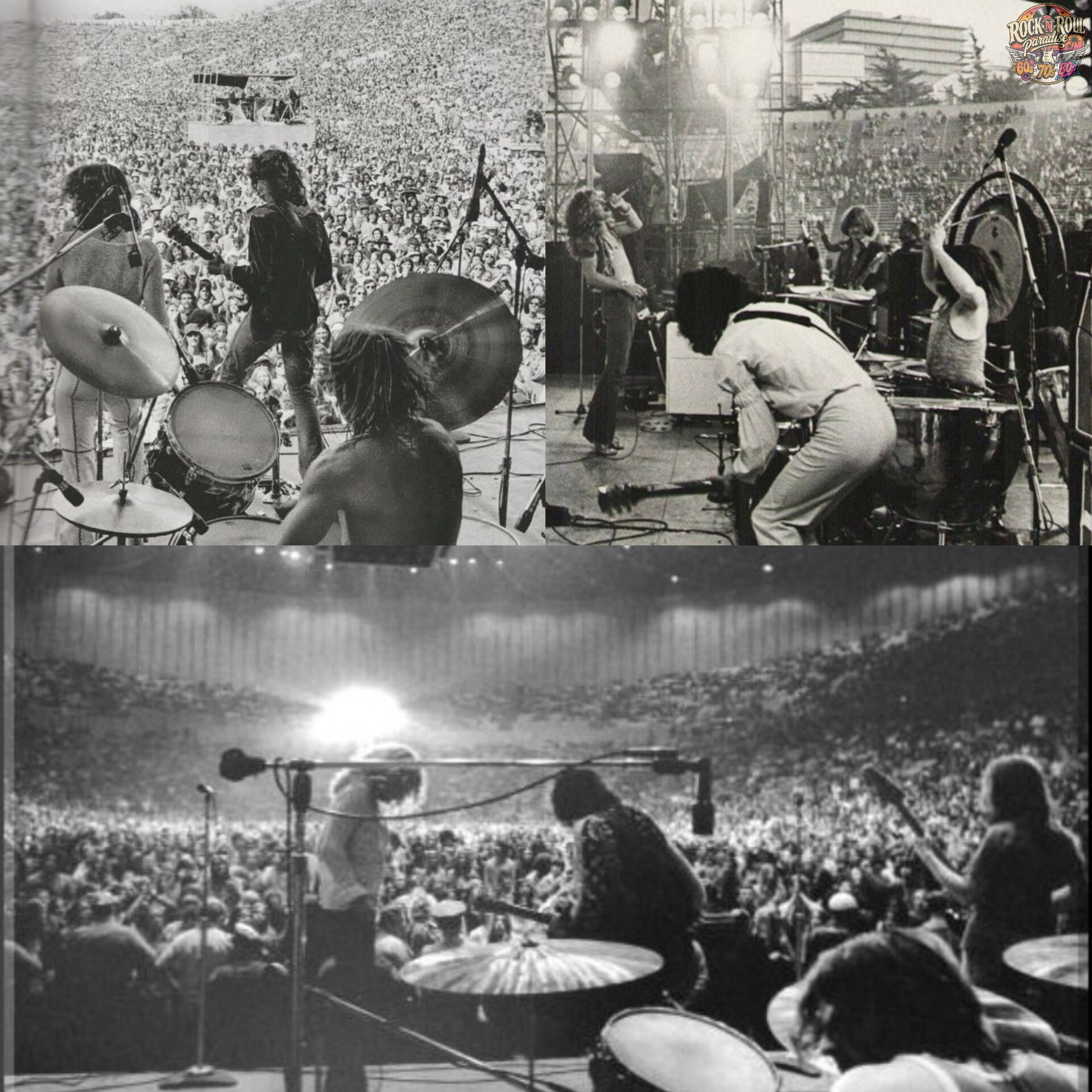 Led Zeppelin at Golden Gate Park 1973