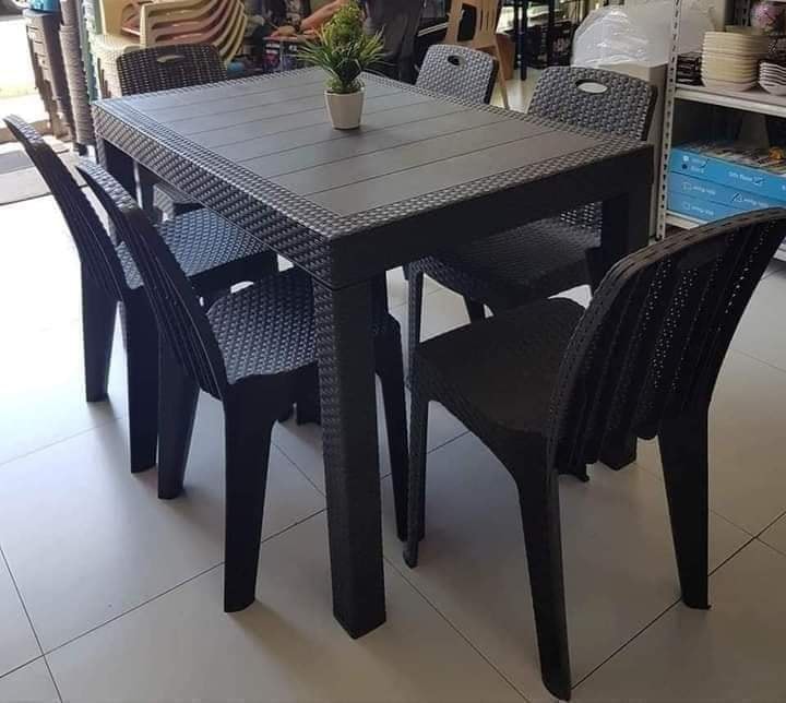 ‼️ 6 SEATERS RATTAN TABLE... - Cebu Direct Supplier Household