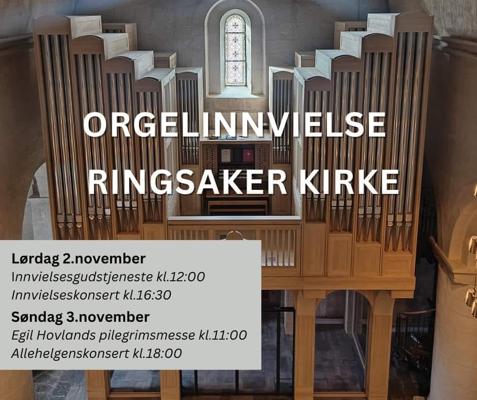 Ringsaker - Velkommen til en spennende helg i kirken, det er et variert ...