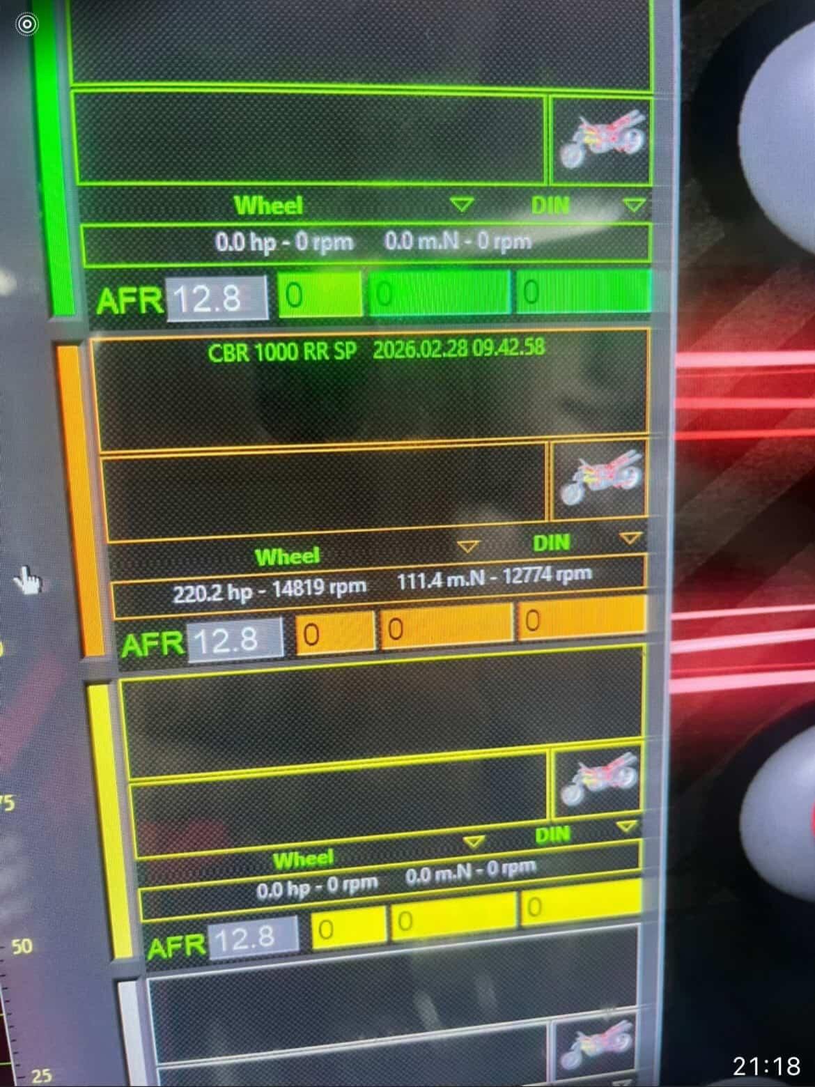 CBR 1000RR reaches 165 mph on open roads