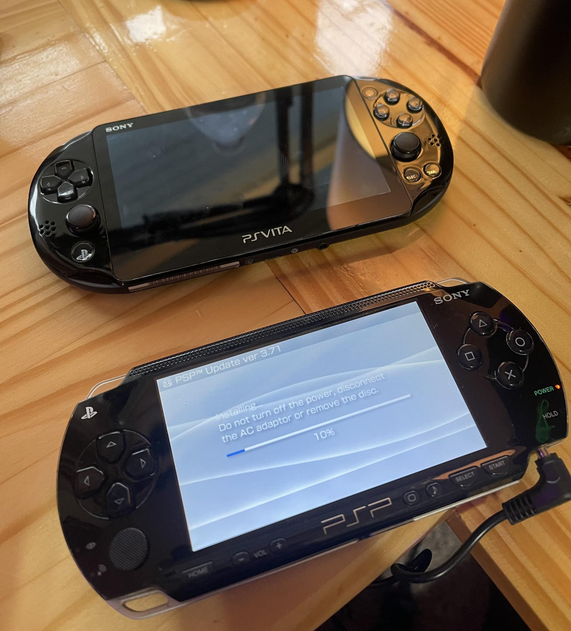 Better portable between PSP and PS Vita?