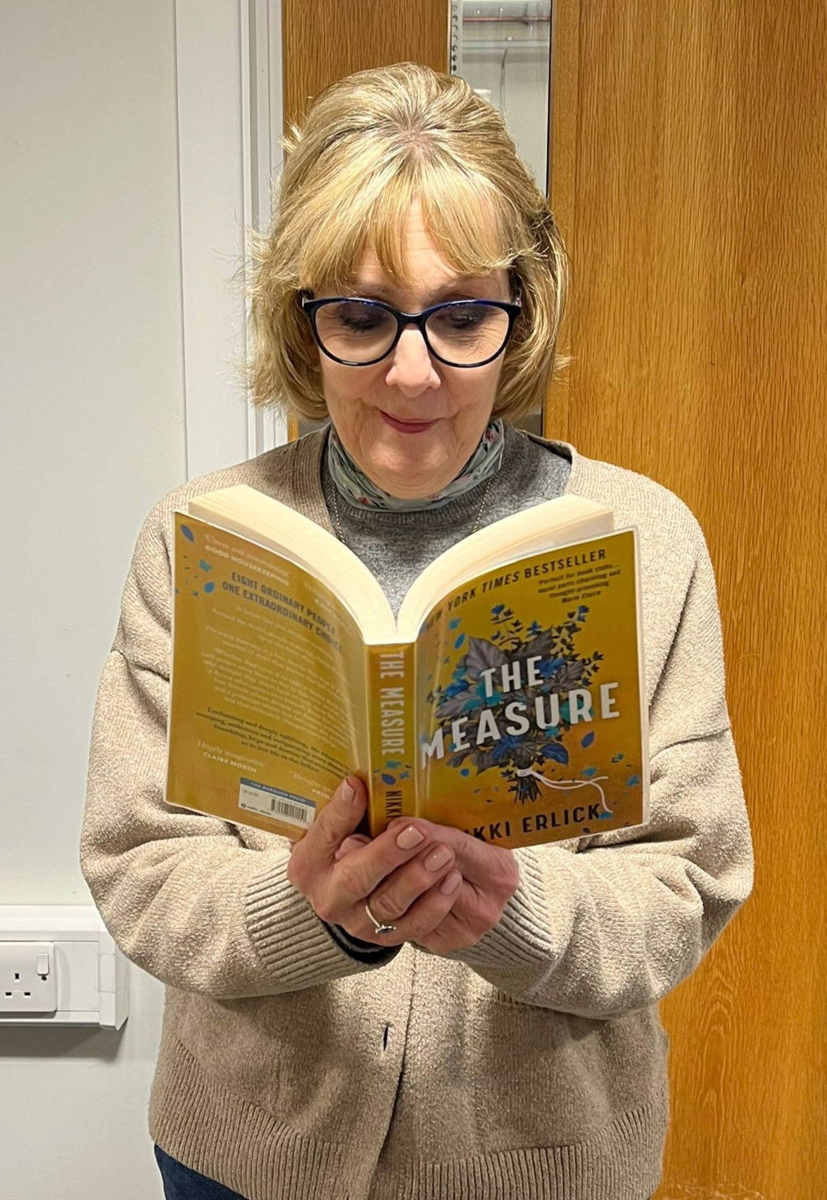 Cheshire - #WhatAreYouReading? Kathy is reading 'The Measure' by Nikki ...