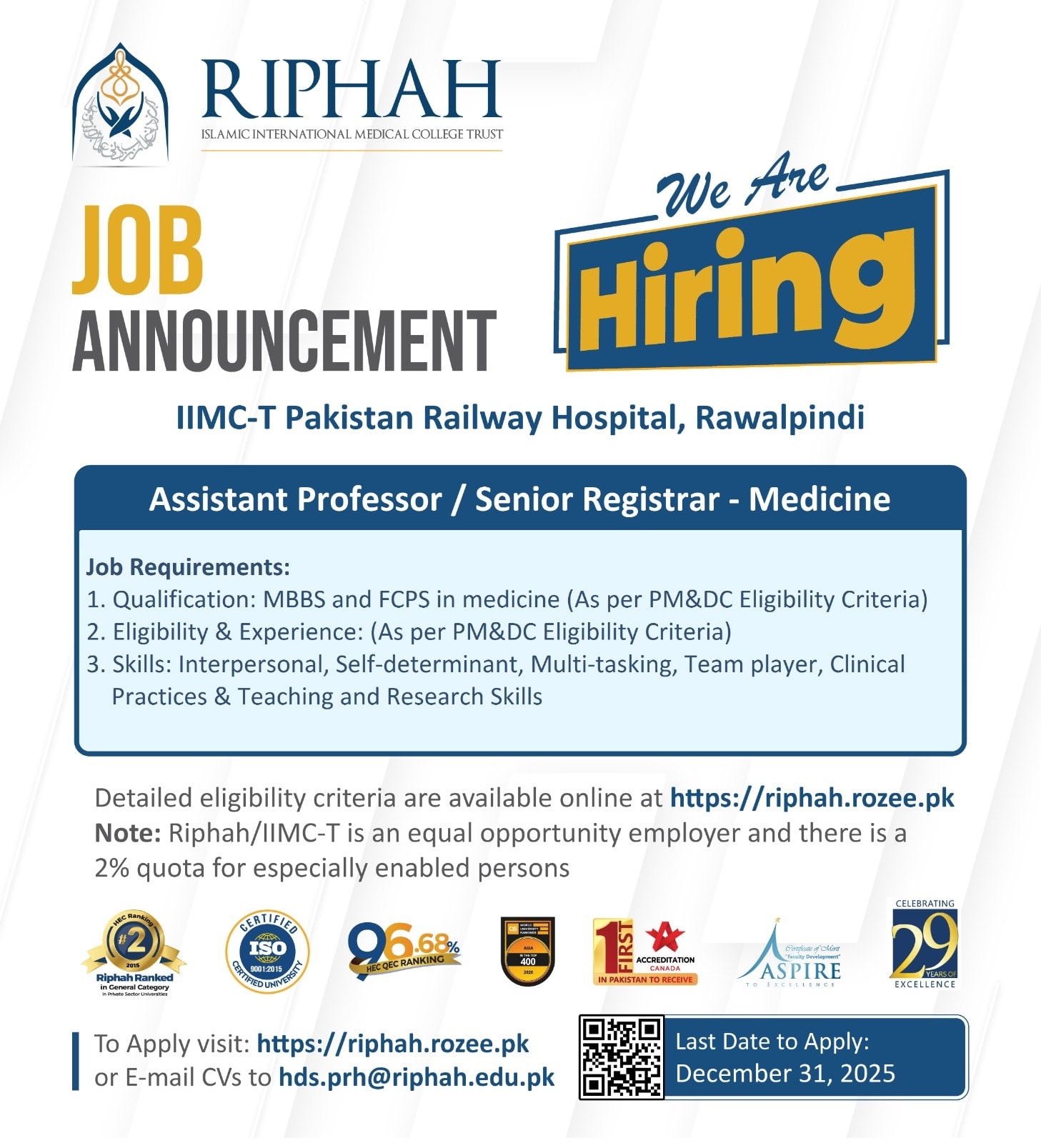 Riphah International... - Riphah International University