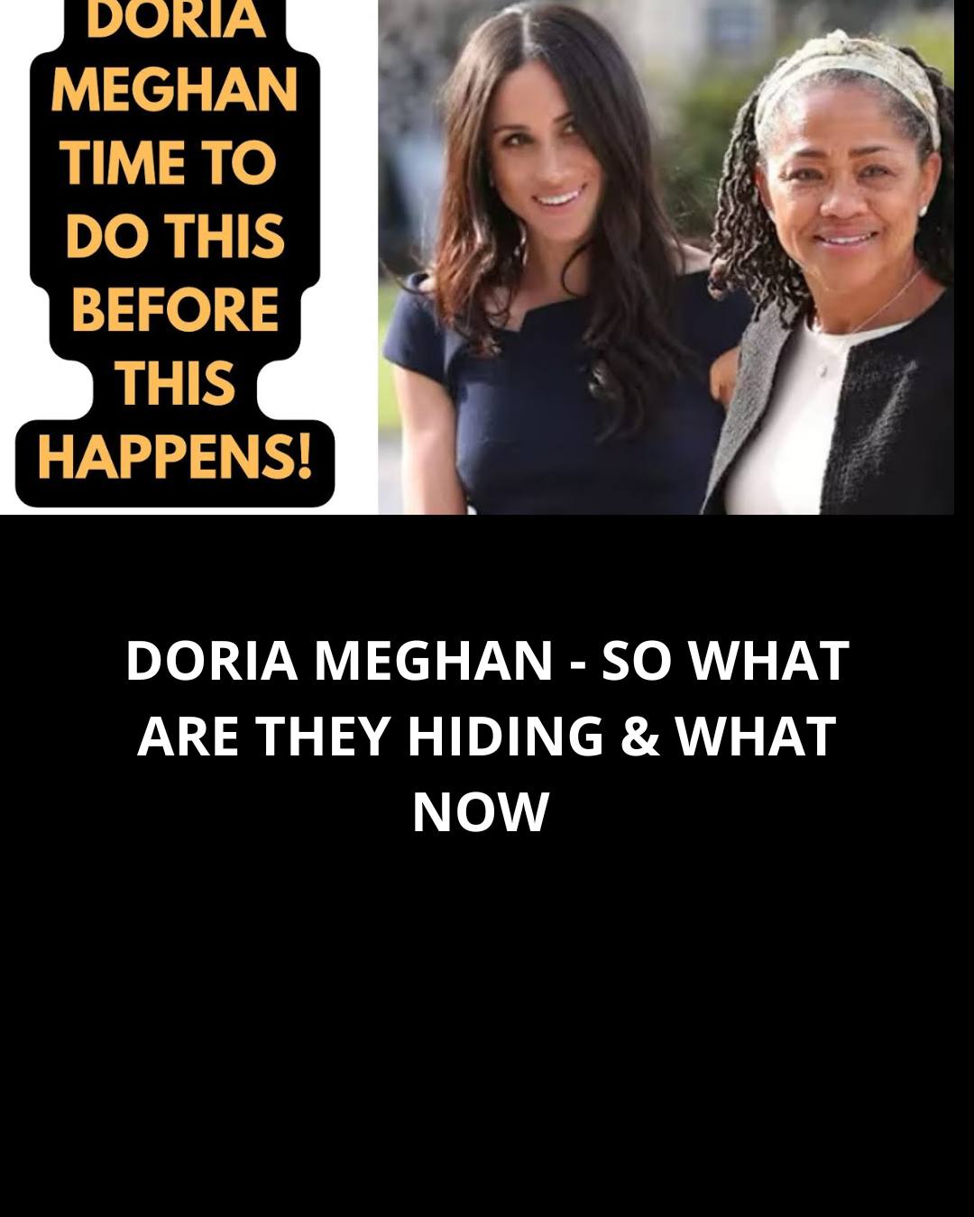 Alexa - Speculation is swirling again around Doria Ragland and Meghan ...