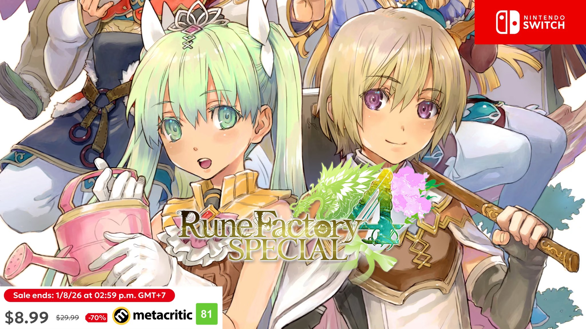 Thunder - Rune Factory 4 Special: https://www.nintendo.com/us/store ...