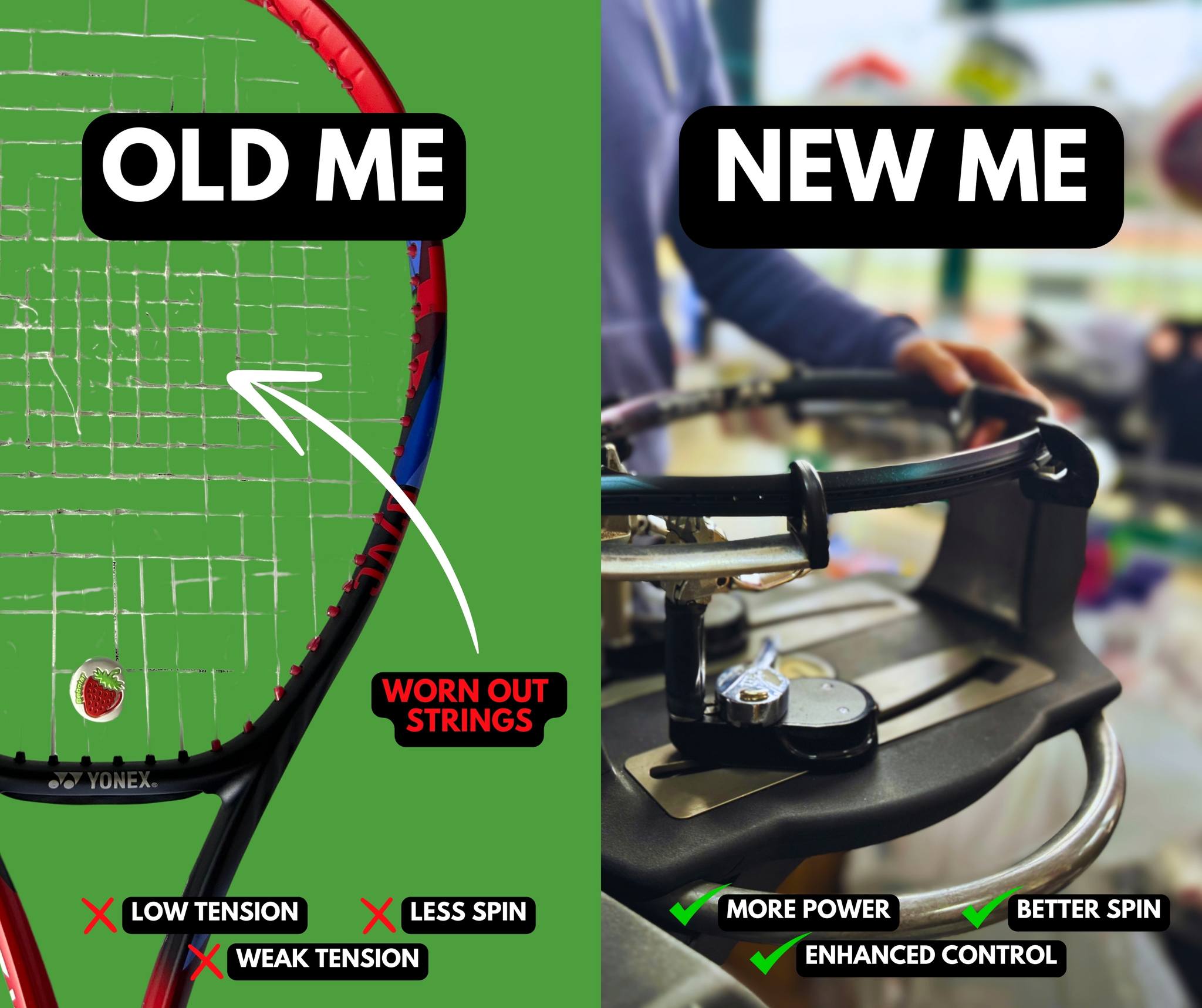 Tennis Trade - 🎾 Give your racket a makeover! Don't wait...