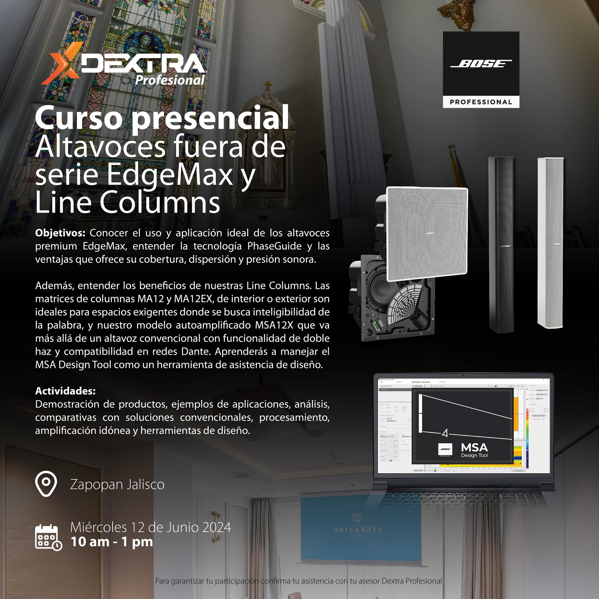 Bose - El próximo 12 de junio, los amigos de Dextra Electronics Mexico ...