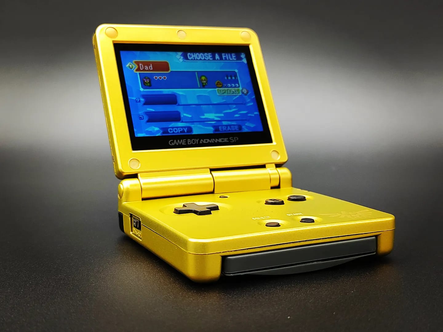 Custom The Legend of Zelda Game Boy SP build