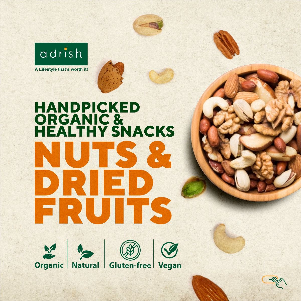 Healthy snacks to... - Adrish - Zero-waste Organic Store | Facebook