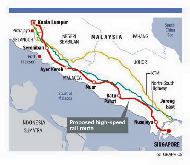Malaysia Projects For Sale - KL-S'pore high-speed rail won't stop at ...
