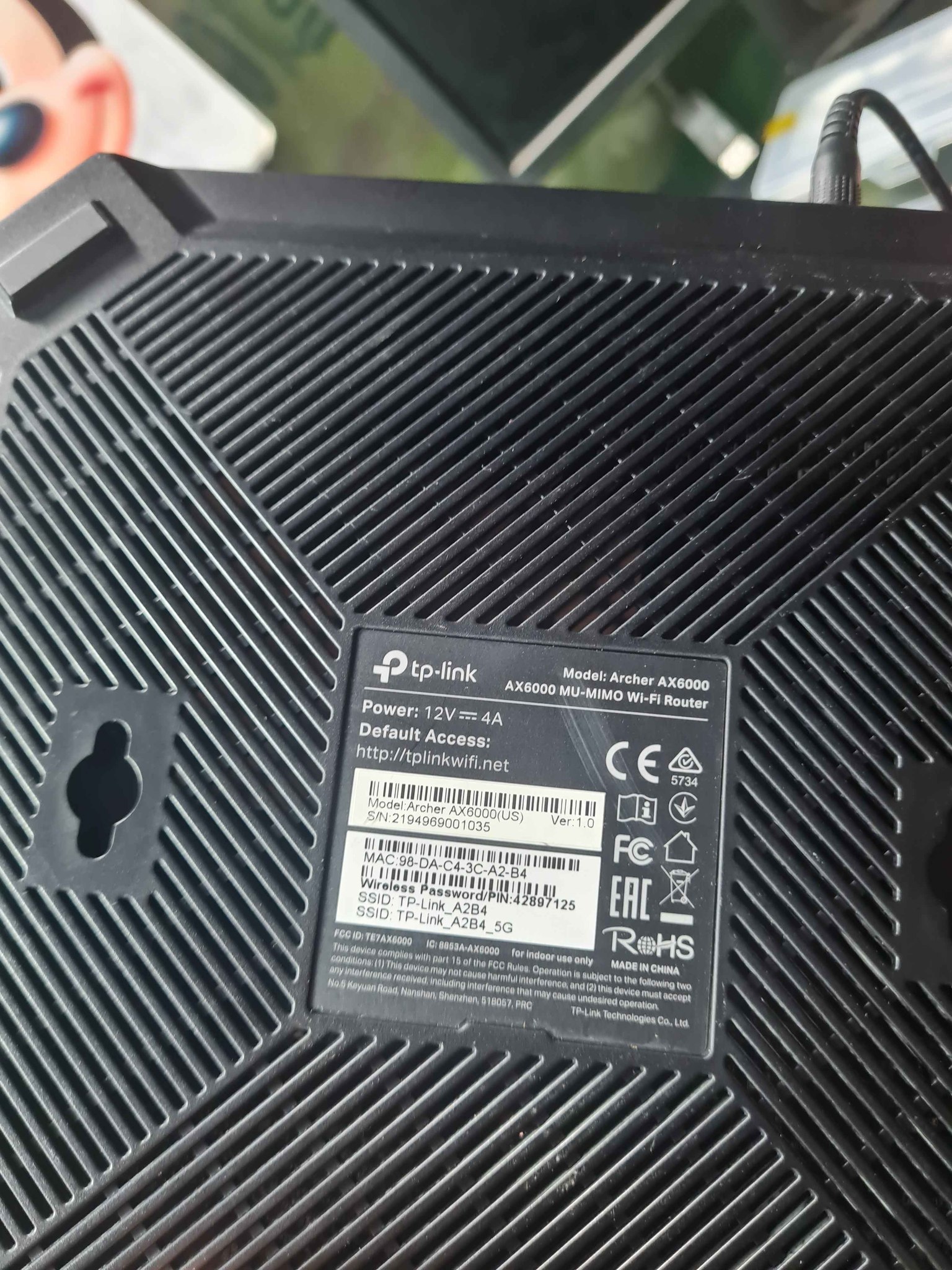 Router TP-Link Ax6000 - Bridges & Routers - Bangkok, Thailand ...