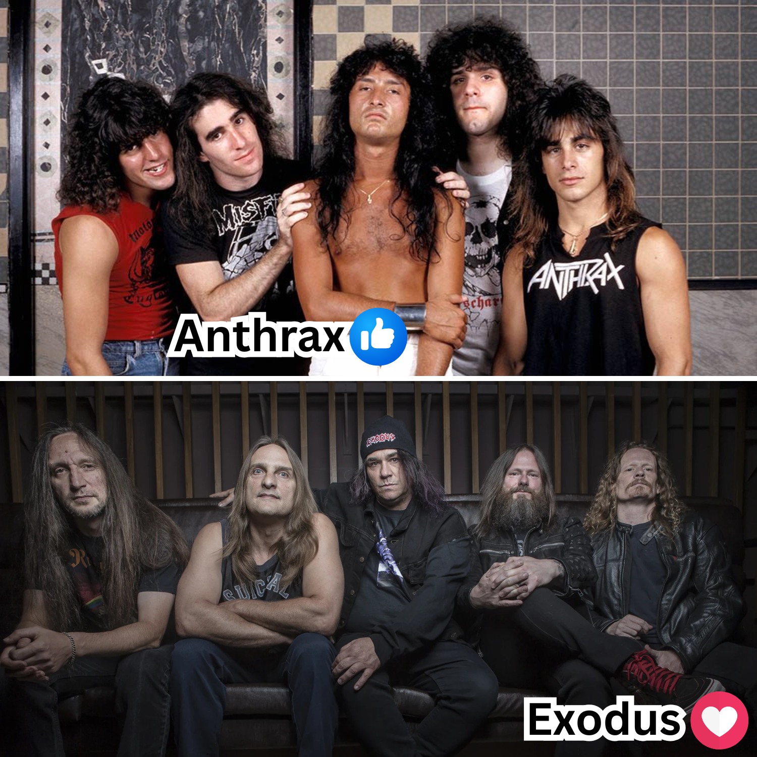 Anthrax and System of a Down's thrash metal influence