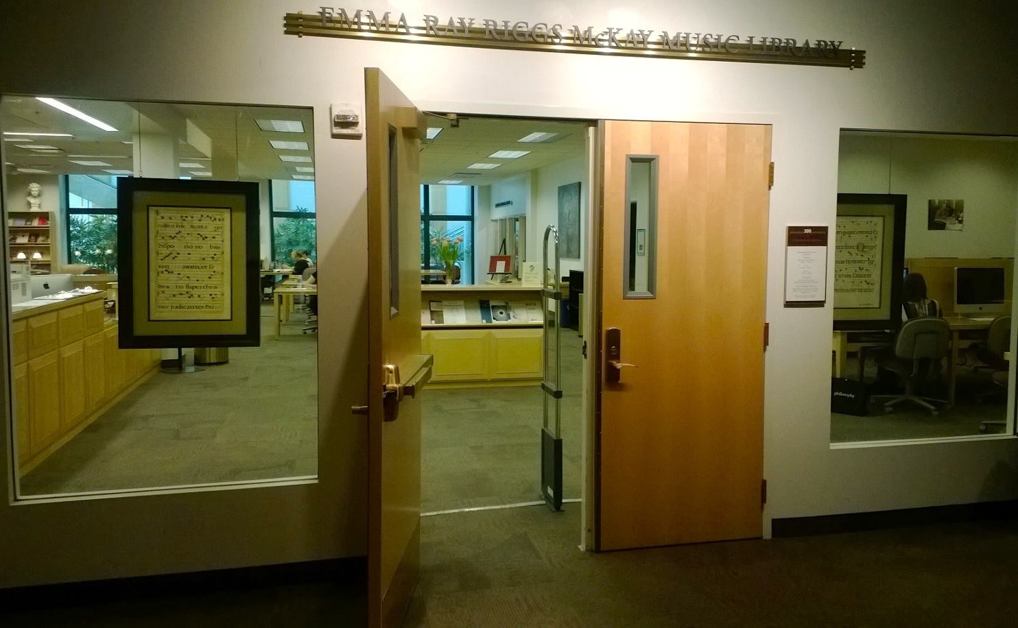 Emma Ray Riggs McKay Music Library, University of Utah - McKaydia ...