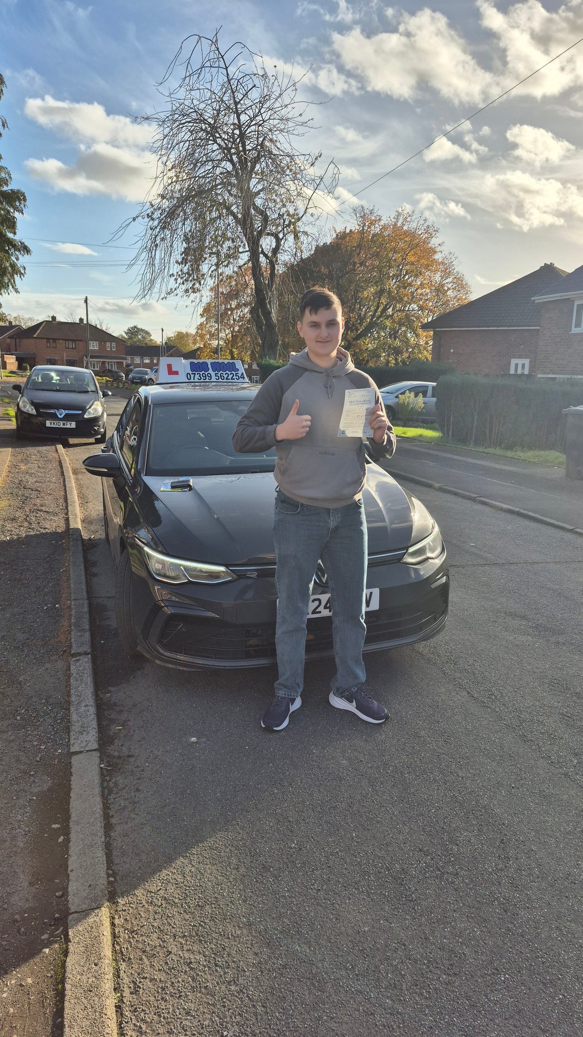 Rob - Hugeee congratulations to Caiden Jones for a first time pass out ...