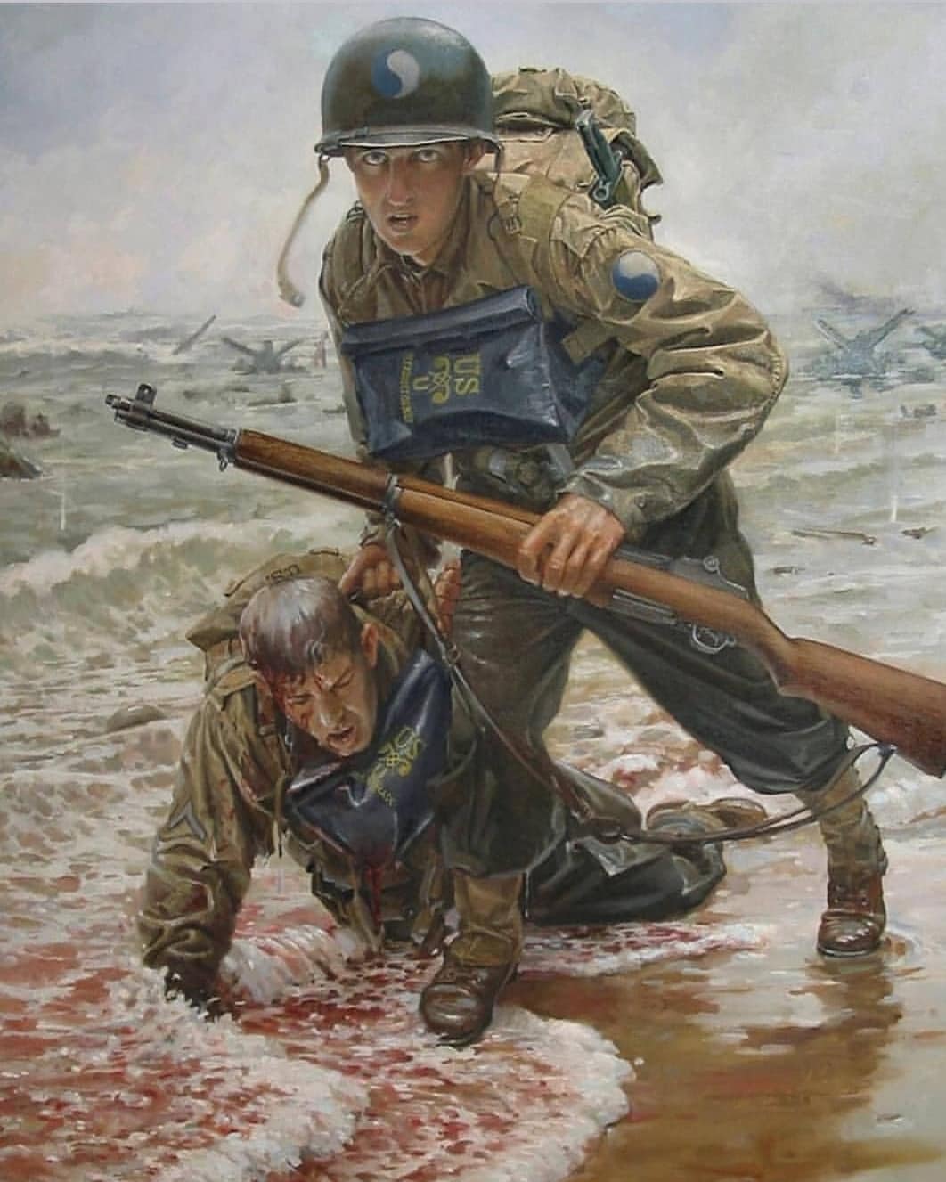 Vito - Leave no one behind! Such a powerfull painting about the ...