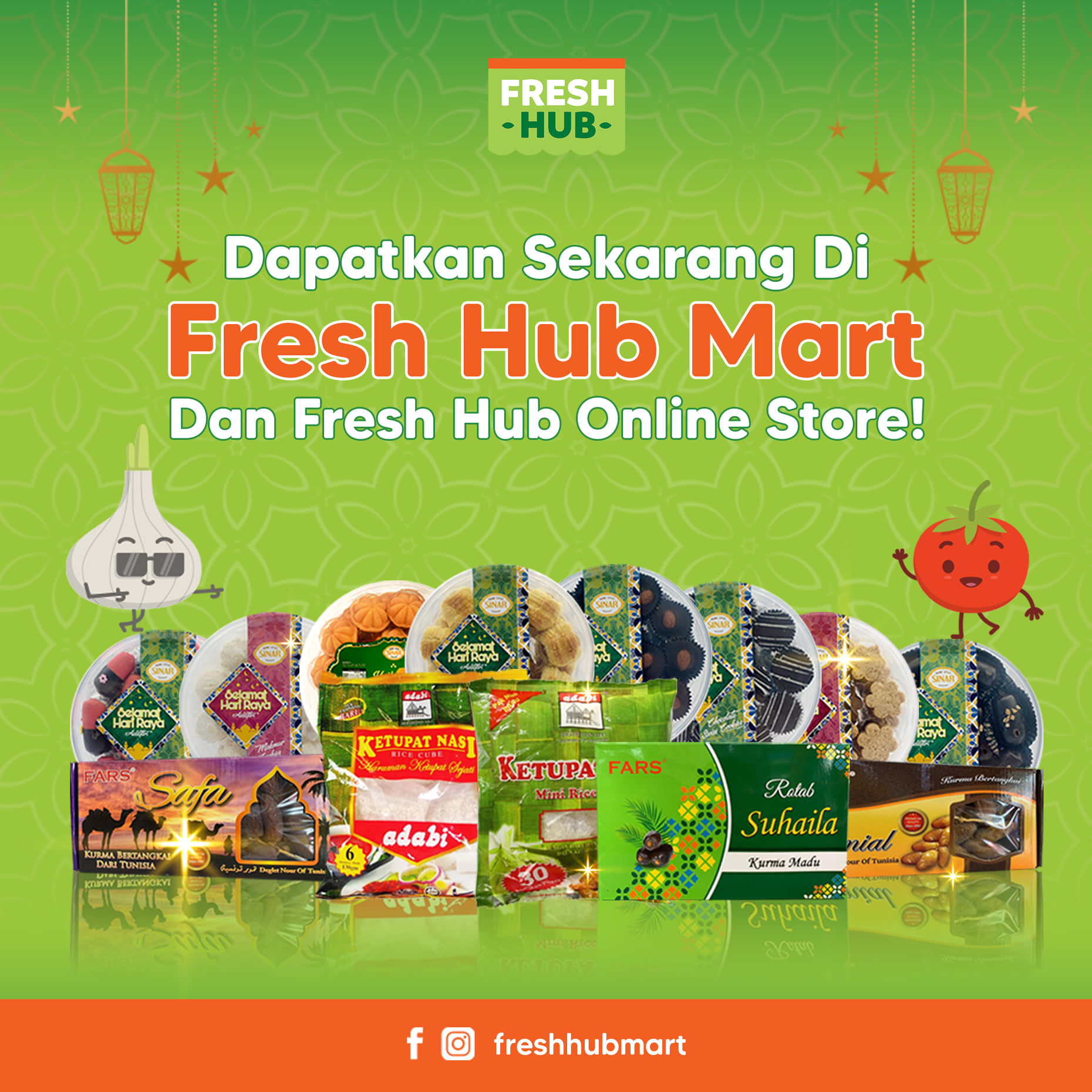 Fresh Hub - 🥳🥳Marilah kita tengok ketupat dan pelbagai... | Facebook