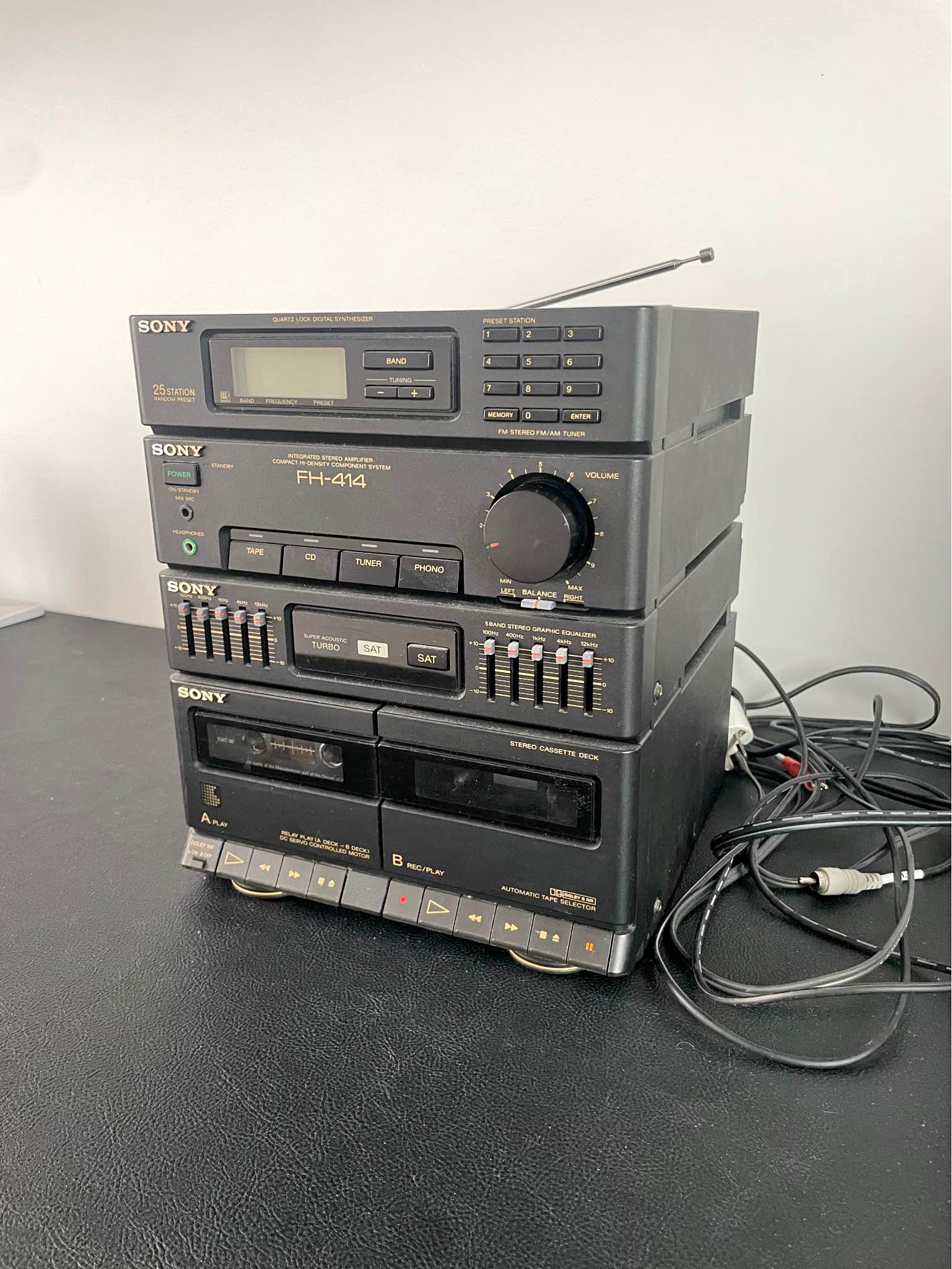 Vintage Sony hifi stereo stack amp - Pro Audio Equipment - Melbourne ...