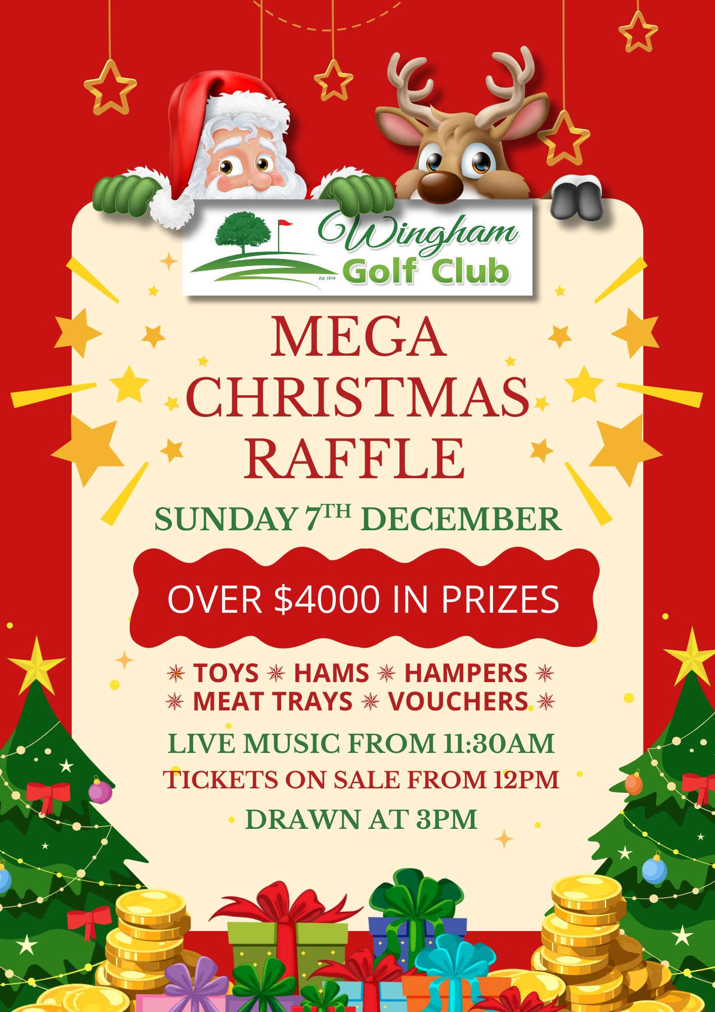 Wingham - Who's coming??!! Drop us a comment 👇 for your chance to win ...