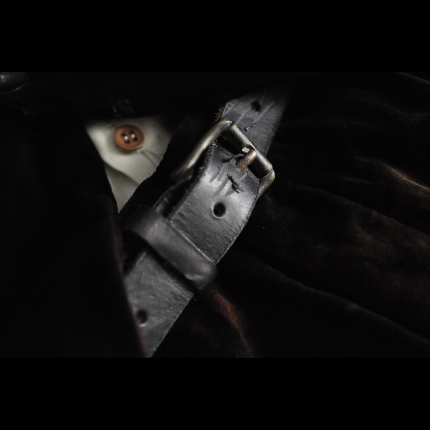 ARCHIVIO J.M.Ribot _ FW24 - HAND BLEACHED VINTAGE VELVET BLAZER 