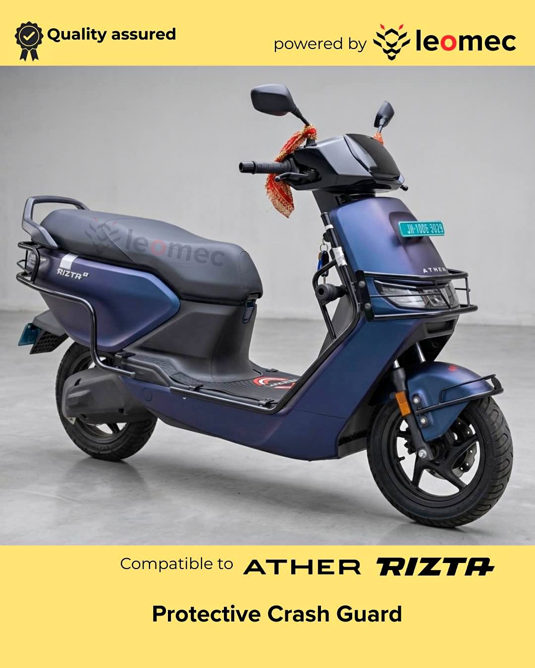 Protective Crash Guard for Ather Rizta - Motorcycles & Scooters ...