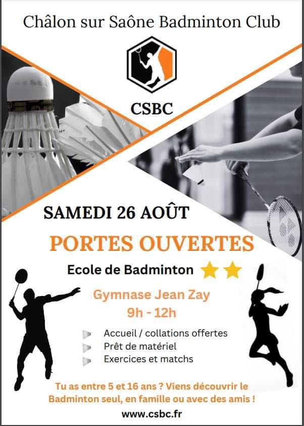 CSBC - 🟠⚫️ PORTES OUVERTES ⚫️🟠 Le CSBC est ravi de vous... | Facebook