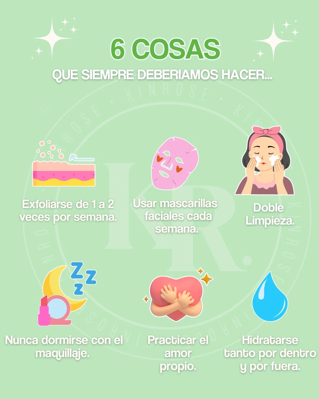 Kin - 6 hábitos que tu piel (y tú) agradecerán Pequeños pasos que hacen ...