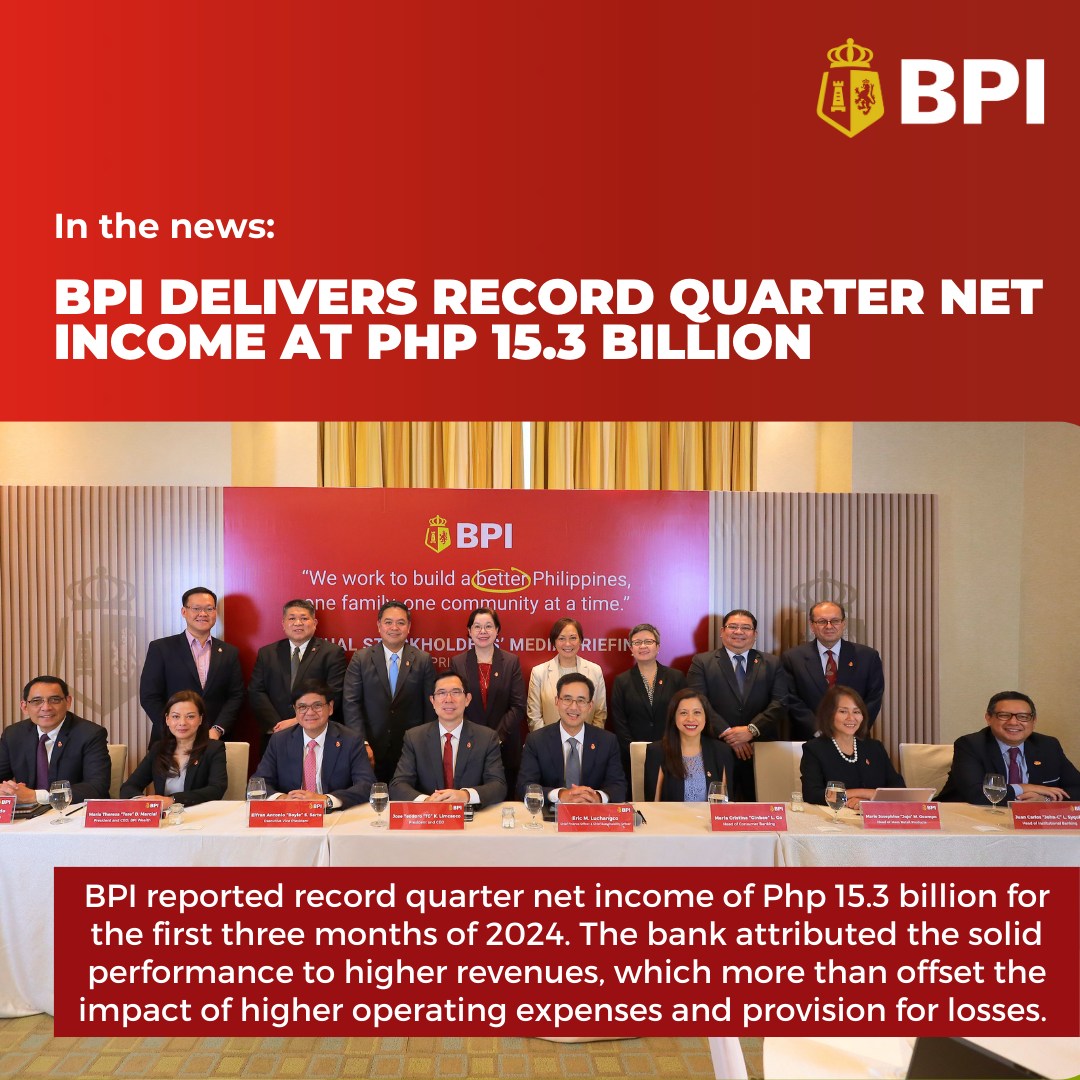BPI - #BPIInTheNews: 2024 is off to a good start for BPI....