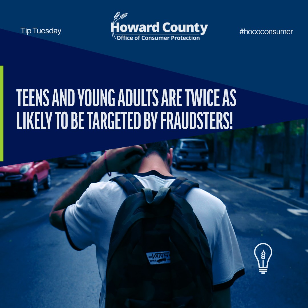 Did you know, teens and young adults are twice as likely as older ...