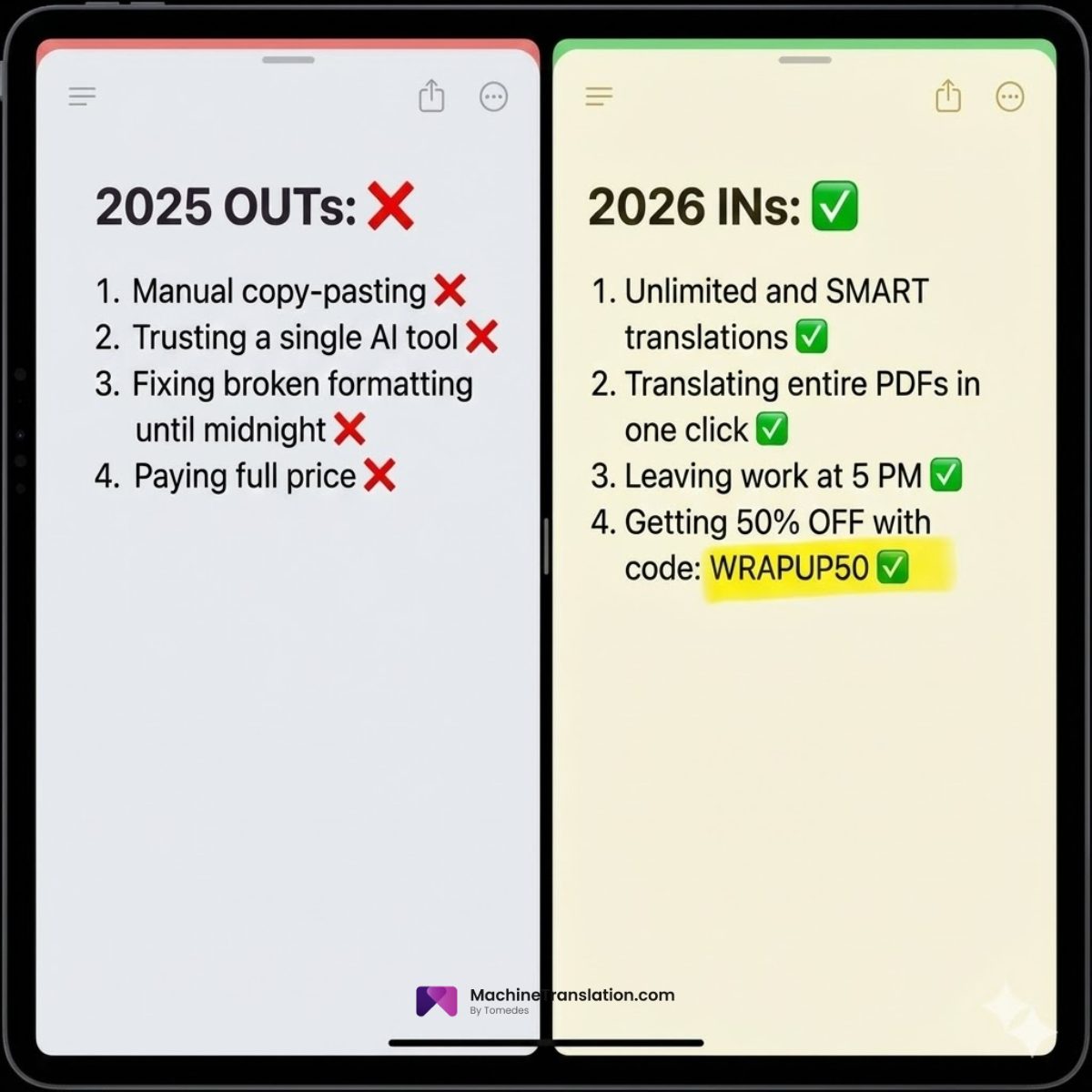 MachineTranslation.com - 2025: Stressing over translations. 2026 ...