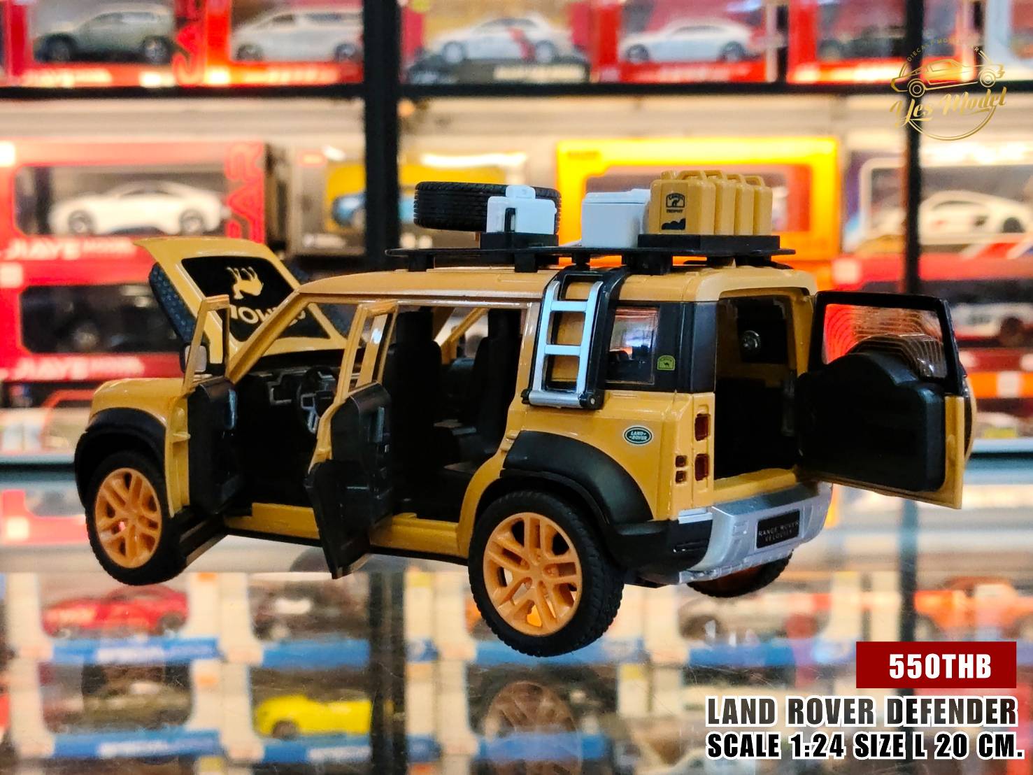 Yes - LAND ROVER DEFENDER SCALE 1:24 ความยาว 20 ซม. กว้าง 8 ซม. เปิด ...