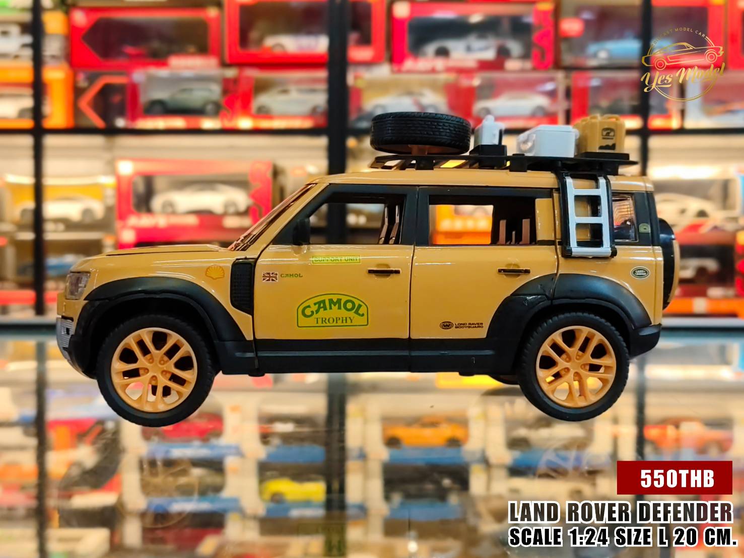 Yes - LAND ROVER DEFENDER SCALE 1:24 ความยาว 20 ซม. กว้าง 8 ซม. เปิด ...